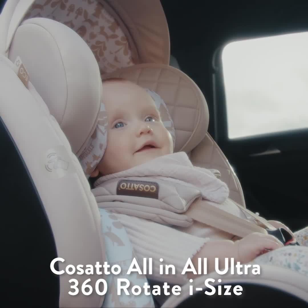 Image thumbnail 7 of 7 of Cosatto All in All 360&deg; Rotate Isofix R44 Car Seat (Birth to 36kg) Group 0+/1/2/3 - Silhouette