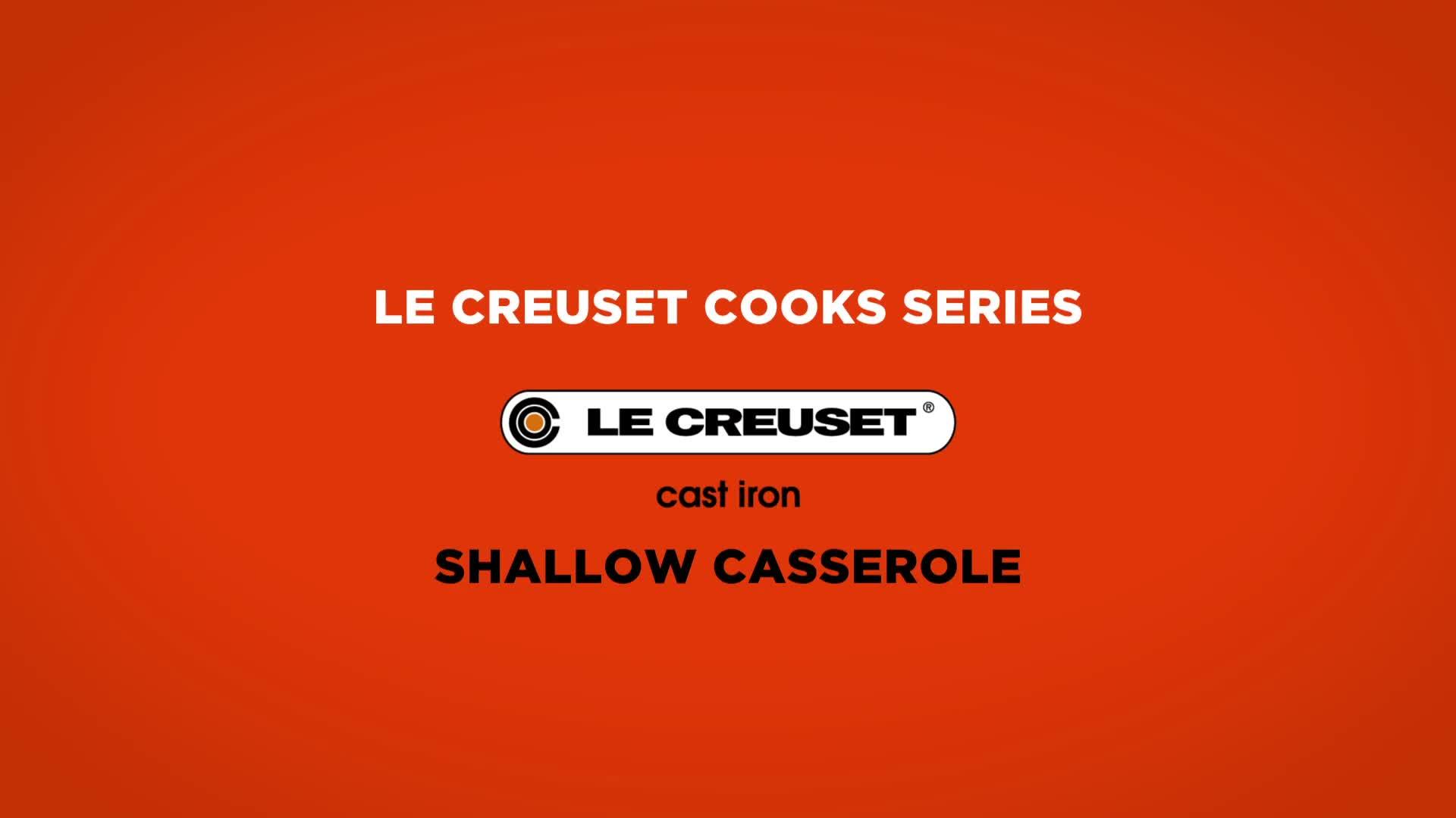 Image thumbnail 7 of 7 of Le Creuset Signature 30 cm Shallow Cast Iron Casserole Dish&nbsp;in Volcanic