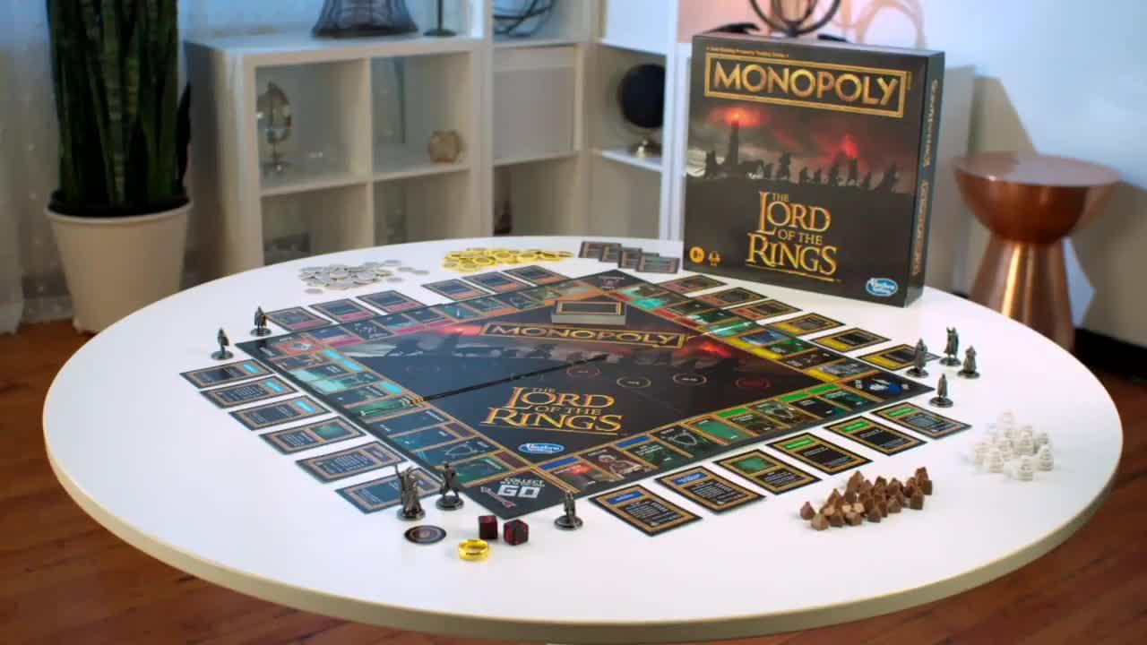 Monopoly The Lord of the Rings Edition Board Game | very.co.uk