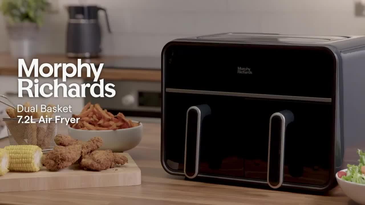 Image thumbnail 8 of 8 of Morphy Richards Dual Basket Air Fryer 7.2L - 480020