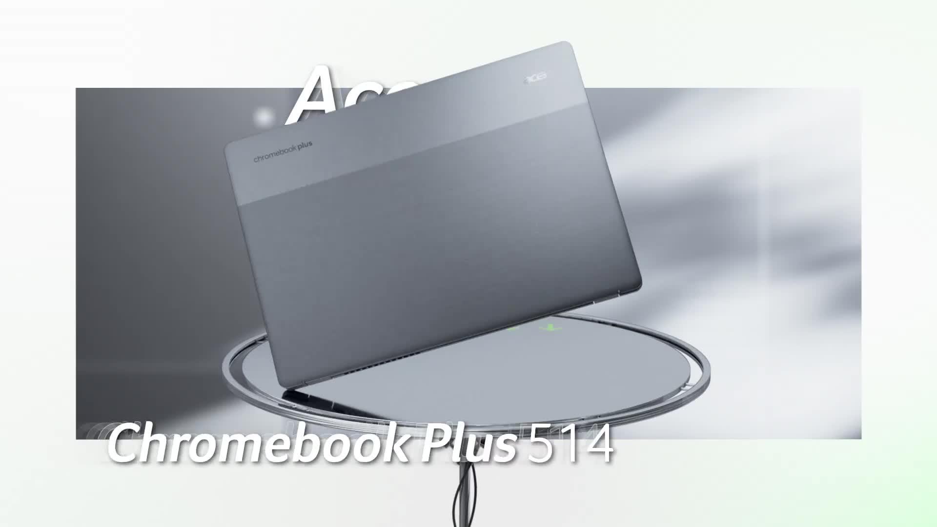 Image thumbnail 8 of 8 of Acer Chromebook Plus 514 CB514-3H&nbsp;- 14in WUXGA, AMD Ryzen 5 7520C, 8GB RAM, 256GB SSD, Google Chrome OS