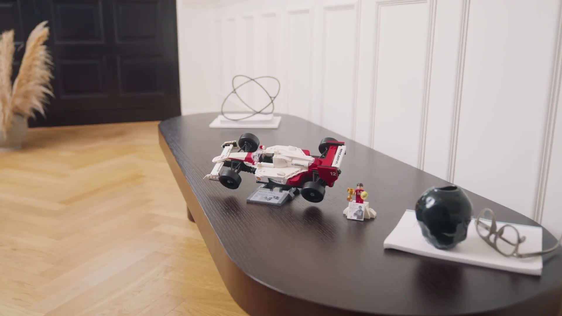 Image thumbnail 8 of 8 of LEGO Icons McLaren MP4/4 &amp; Ayrton Senna Set 10330