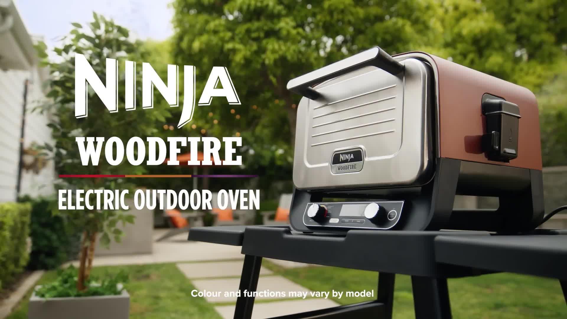 Image thumbnail 7 of 7 of NINJA Woodfire Outdoor Oven, Artisan Pizza Maker and BBQ Smoker&nbsp;-&nbsp;OO101UK