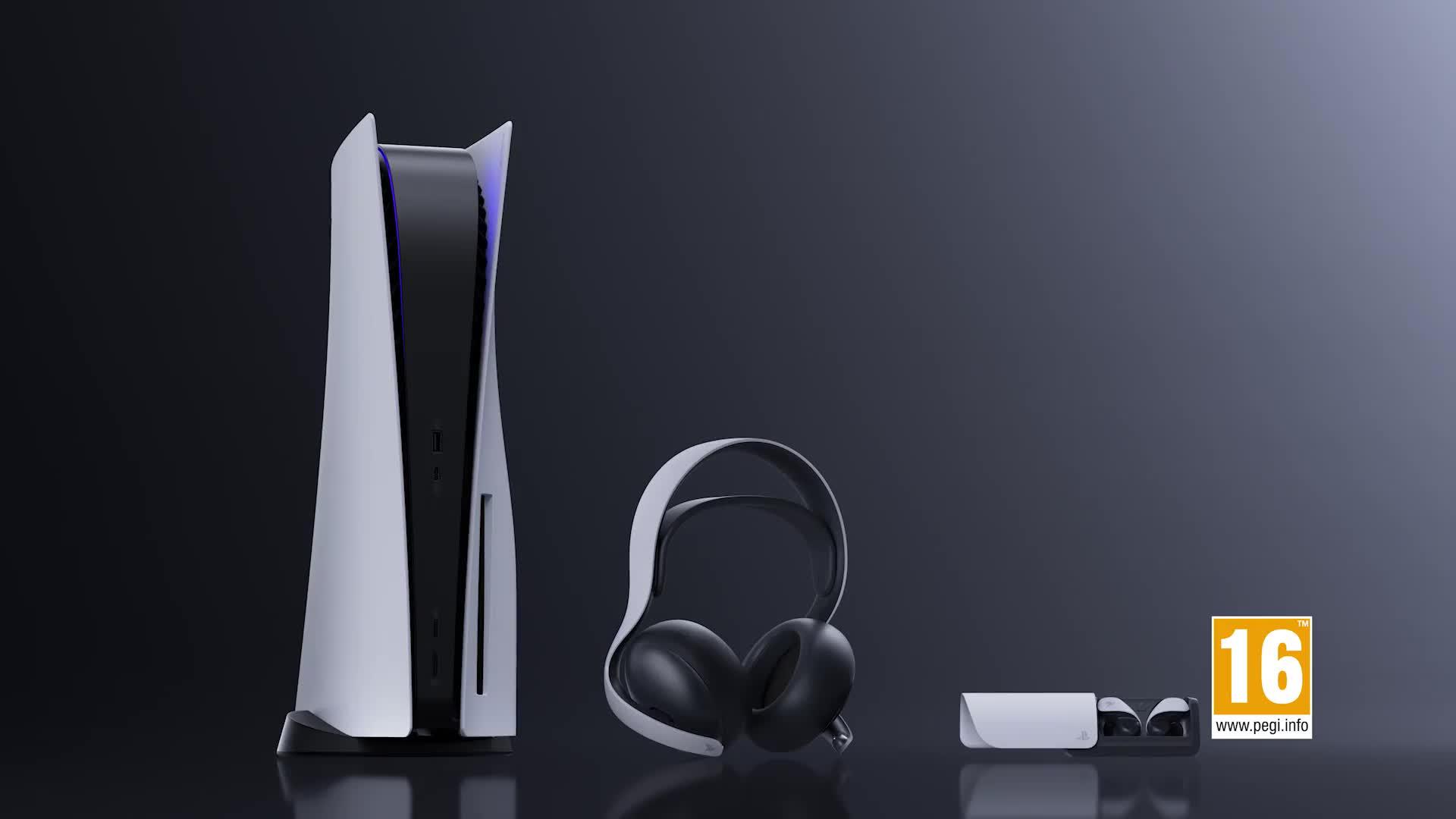 Image thumbnail 6 of 6 of PlayStation 5 PULSE Explore&trade; wireless earbuds - White