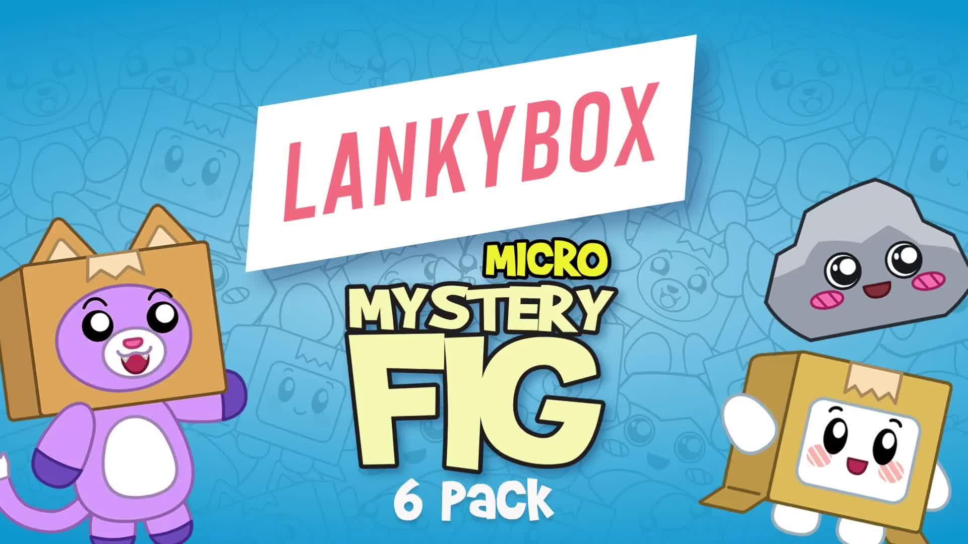 Image thumbnail 4 of 4 of LankyBox Mystery Micro Figures 6 Pack&nbsp;(Styles May Vary)
