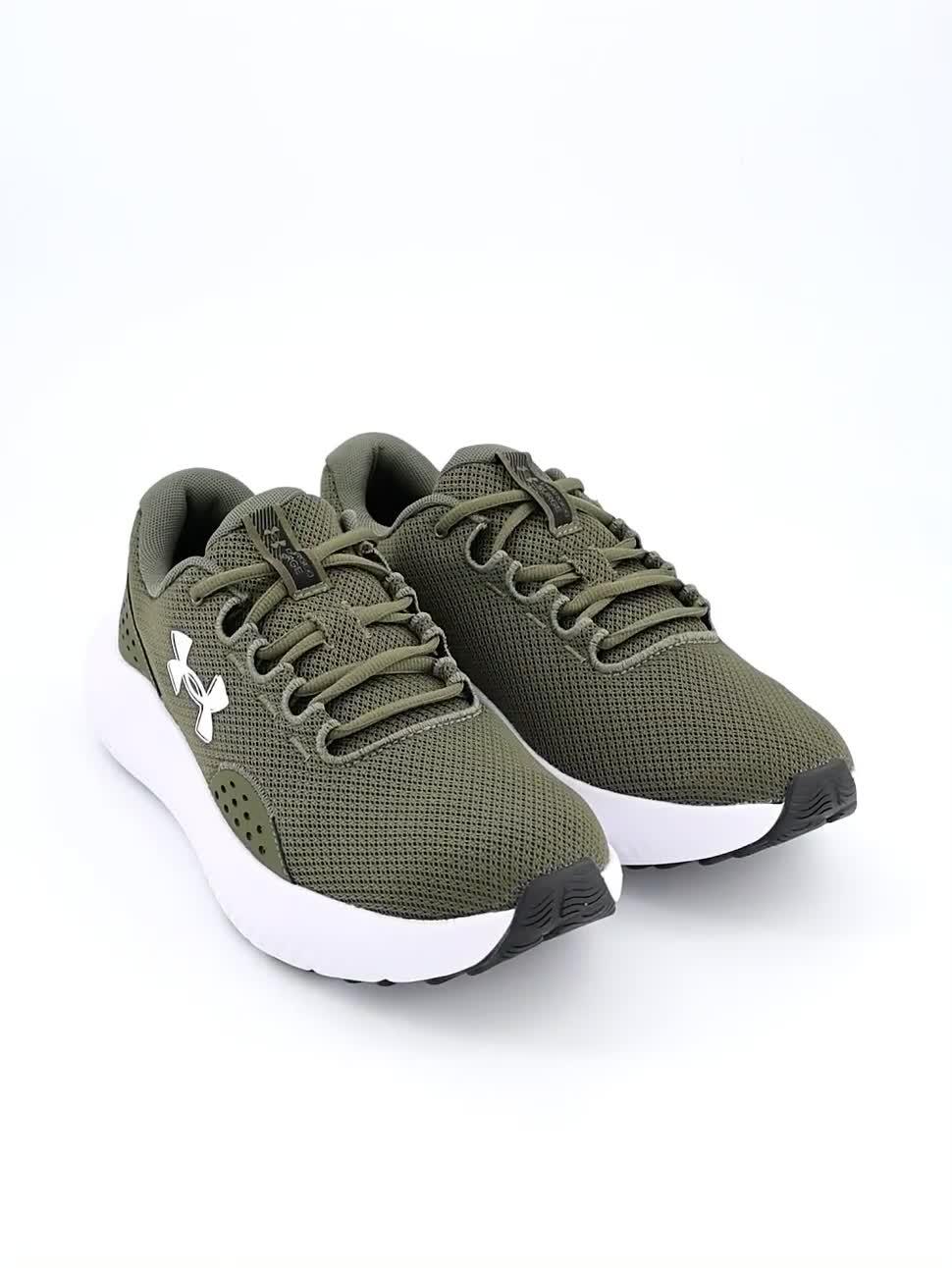 Image thumbnail 7 of 7 of UNDER ARMOUR Men's Running Charged Surge 4 Trainers - Khaki