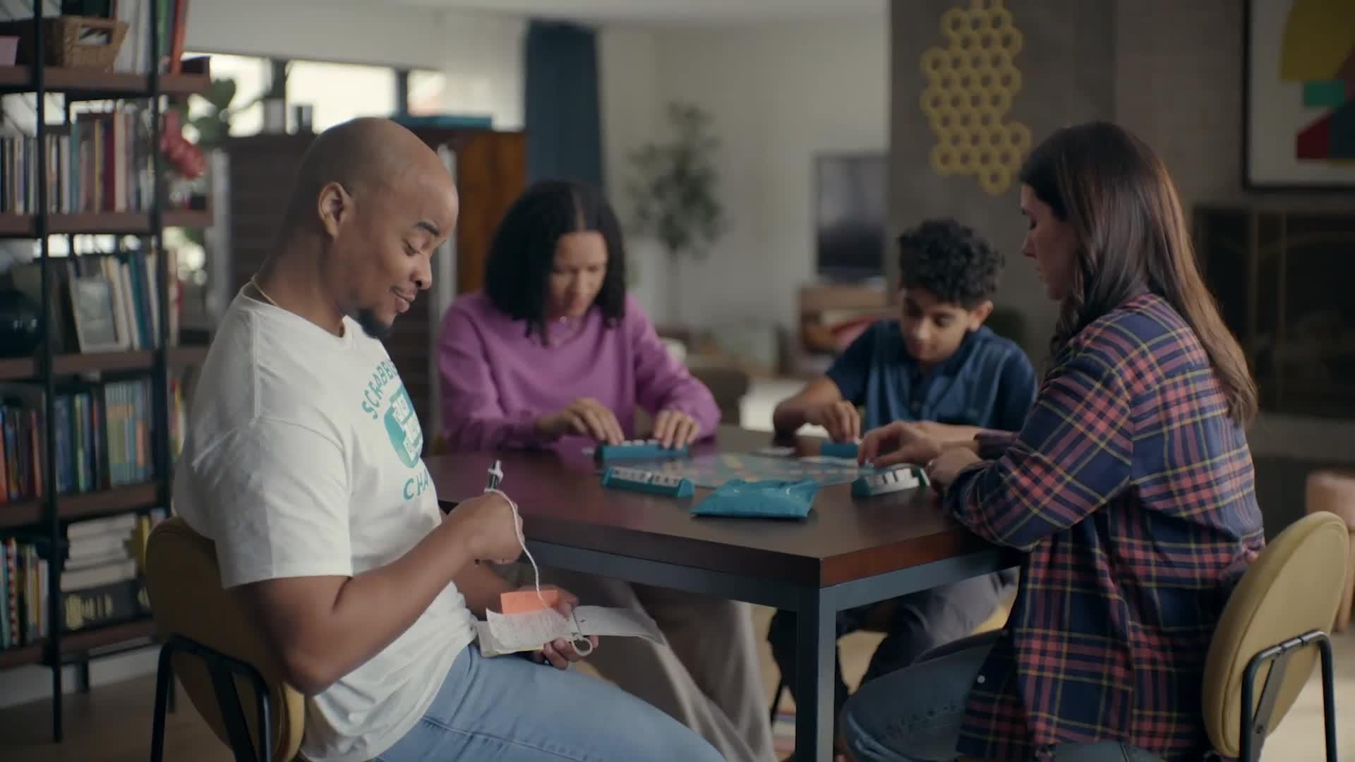 Image thumbnail 7 of 7 of Scrabble Classic Refresh -&nbsp;Double-Sided Word Board Game