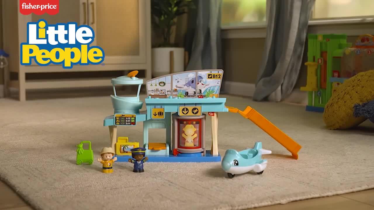 Image thumbnail 8 of 8 of Fisher-Price Little People Little People Everyday Adventures Airport Playset