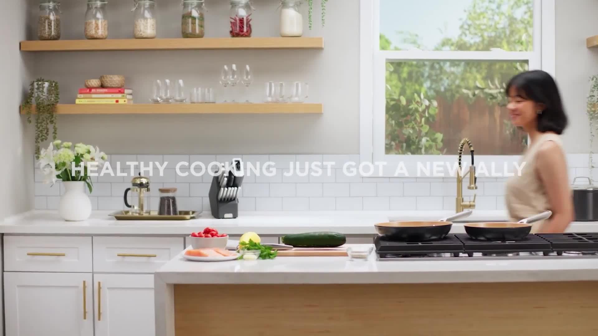 Image thumbnail 6 of 6 of NINJA ExtendedLife Ceramic 5-Piece Pan Set