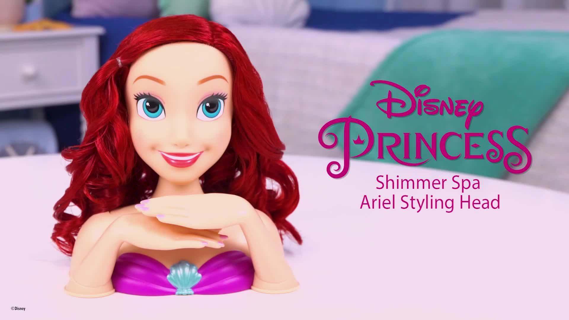 Disney Princess Ariel Feature Spa Styling Set Very