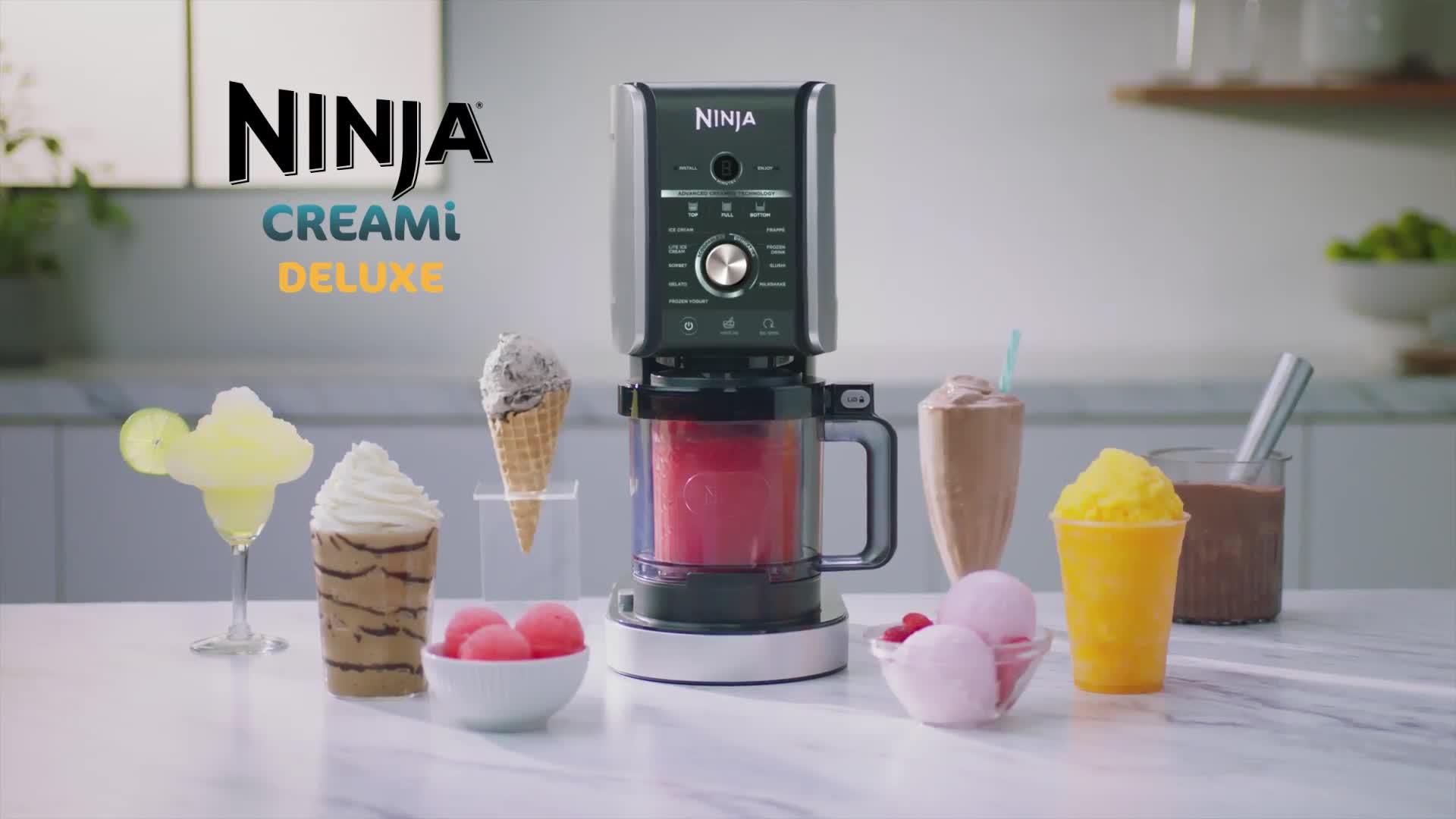 Video of ninja-creami-deluxenbspice-cream-and-frozen-treat-maker-nc501uk