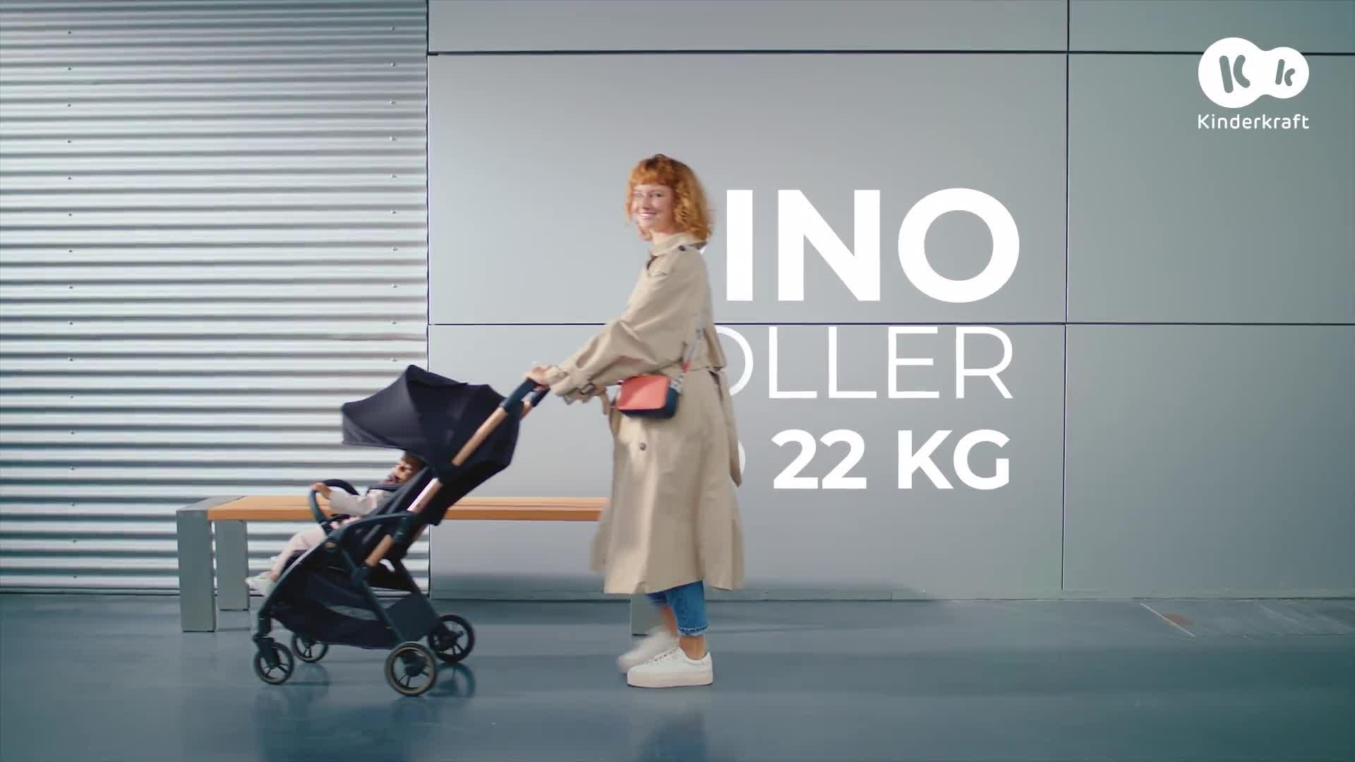 Image thumbnail 8 of 8 of Kinderkraft Apino Compact Stroller - Raven Black