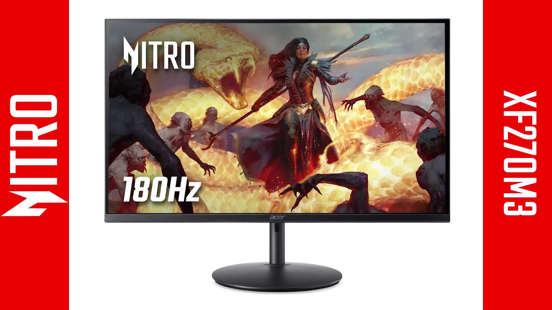 Image thumbnail 8 of 8 of Acer Nitro XF270M3biiph 27-inch Gaming Monitor
