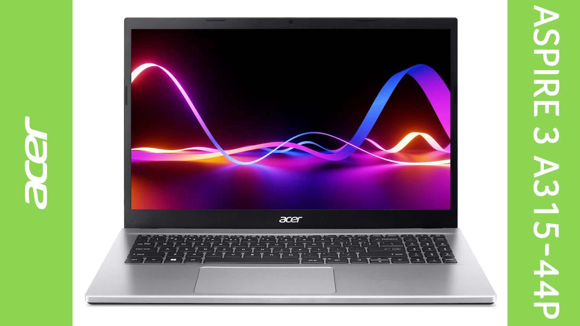 Image thumbnail 8 of 8 of Acer Aspire 3 Laptop - 15.6in FHD, AMD Ryzen 5,&nbsp;8GB RAM,&nbsp;512GB&nbsp;SSD - Silver