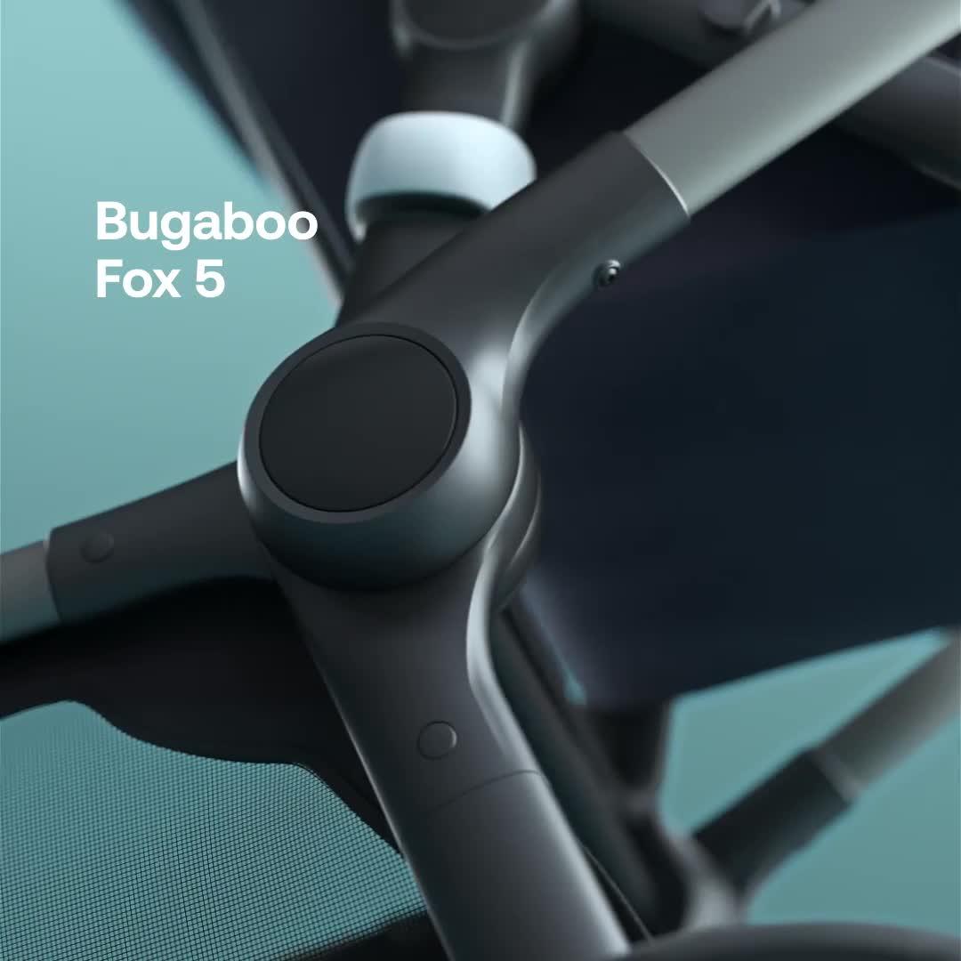 Image thumbnail 7 of 7 of Bugaboo Fox 5 Complete Pushchair - Black/Midnight/Misty White