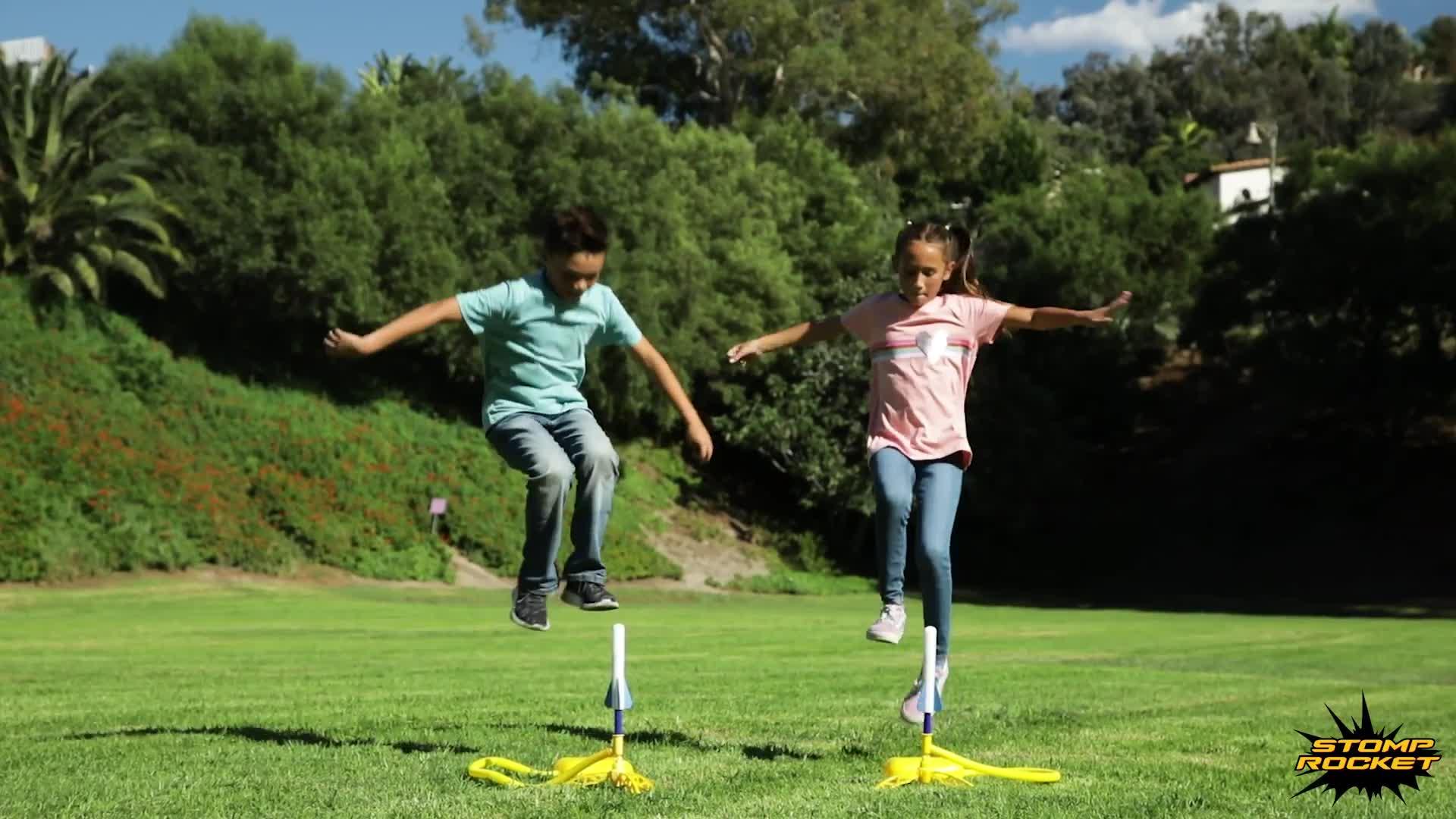 Image thumbnail 7 of 7 of Stomp Rocket Junior Glow Rocket x 4 Rockets