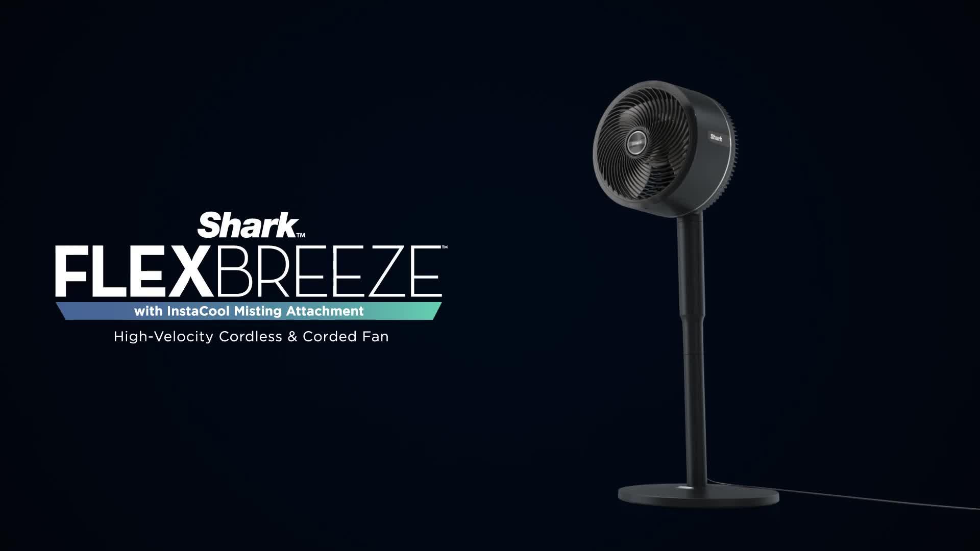 Video of shark-flexbreeze-high-velocity-hybridnbspfan