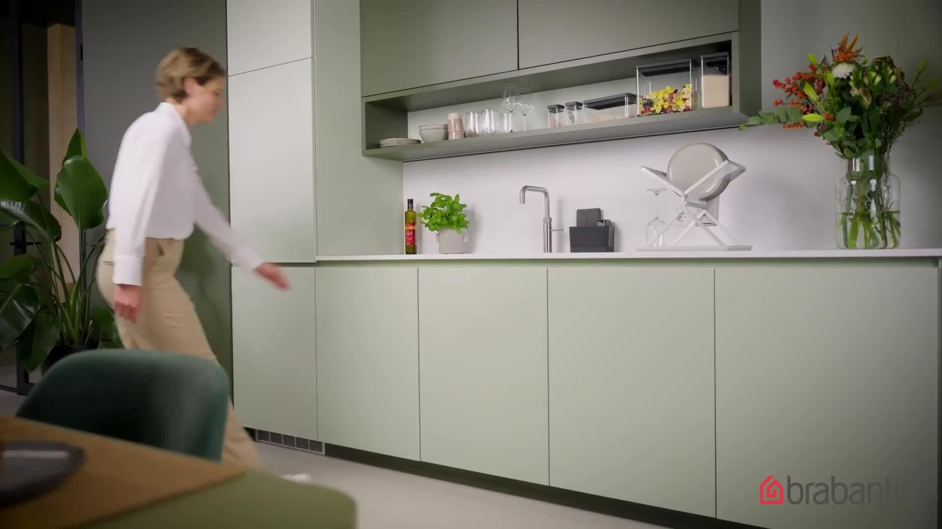 Image thumbnail 8 of 8 of Brabantia Sort &amp; Go Built-In Bin &ndash; 15 + 15-litre capacity