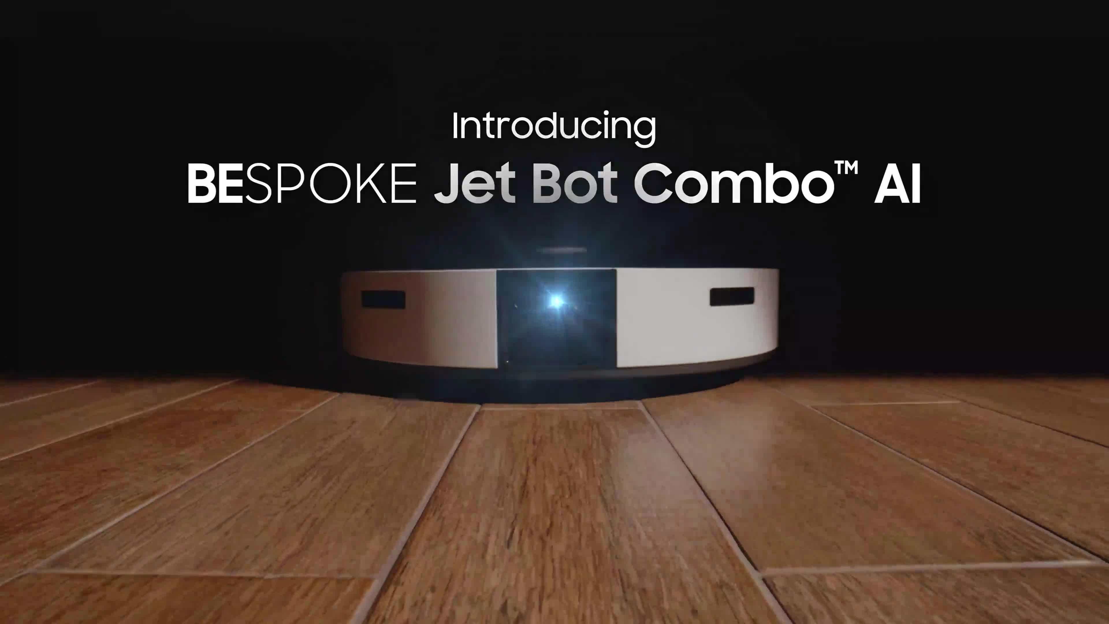 Image thumbnail 8 of 8 of Samsung Bespoke Jet Bot Combo+ 3-in-1 Cleaning VR7MD96514G/EU Robot Vacuum Cleaner - Satin Grey