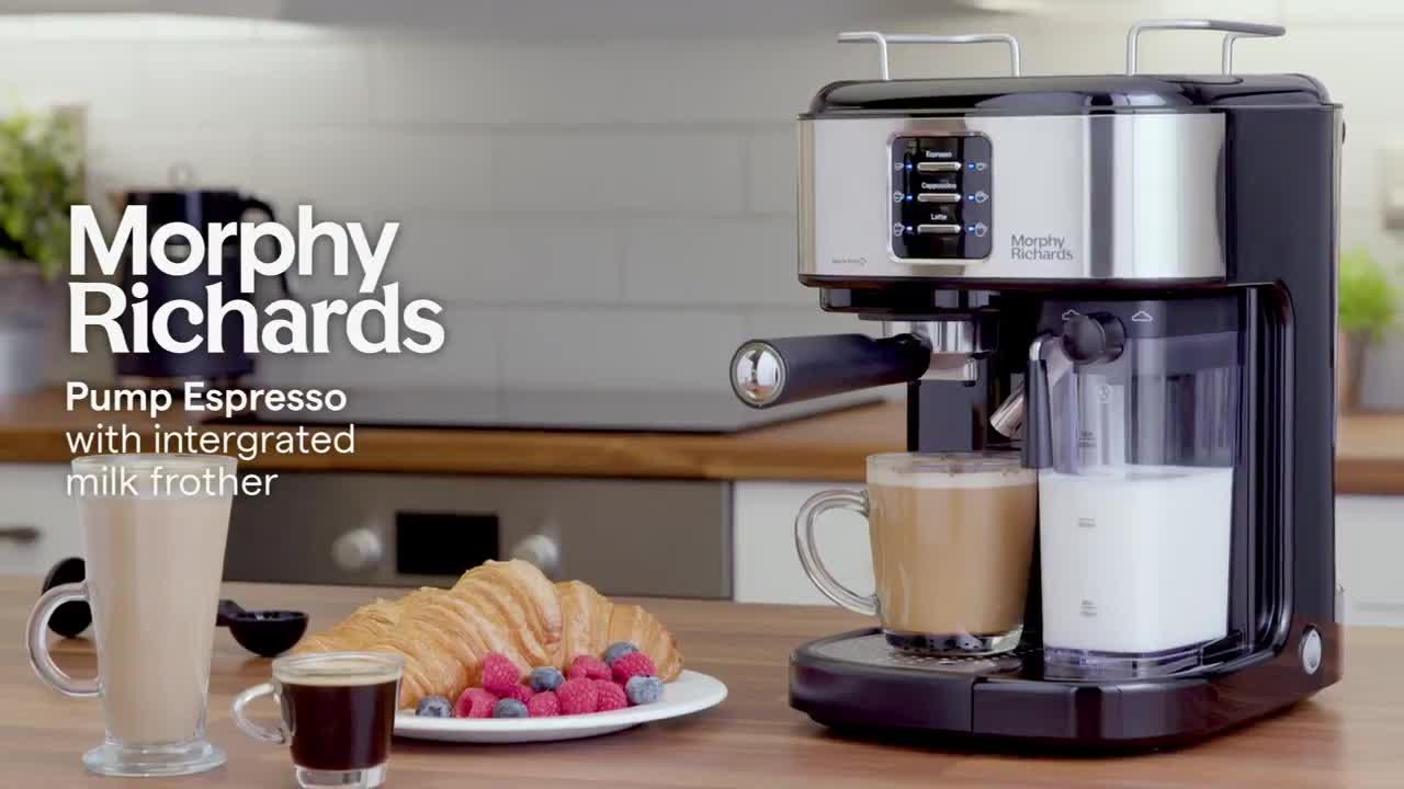 Morphy Richards Traditional Pump Espresso Coffee Machine