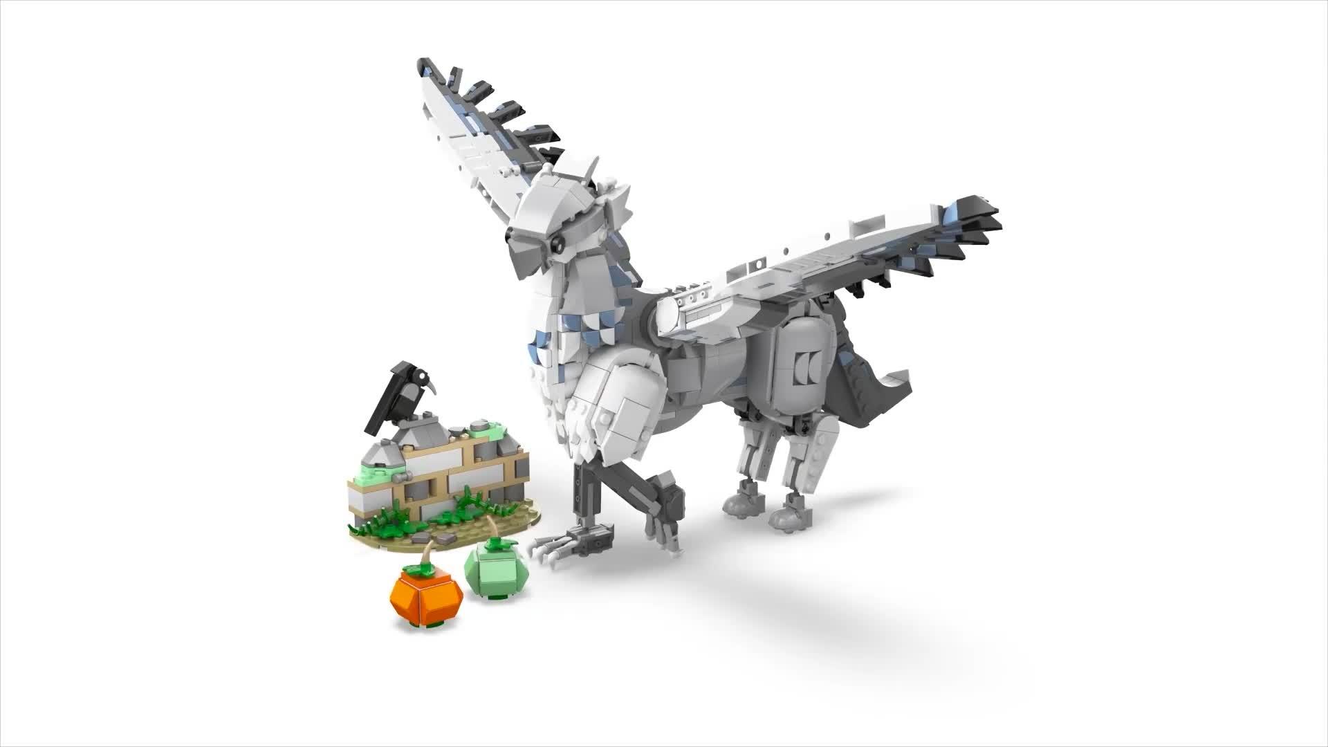Image thumbnail 8 of 8 of LEGO Harry Potter Buckbeak Figure Building Toy 76427