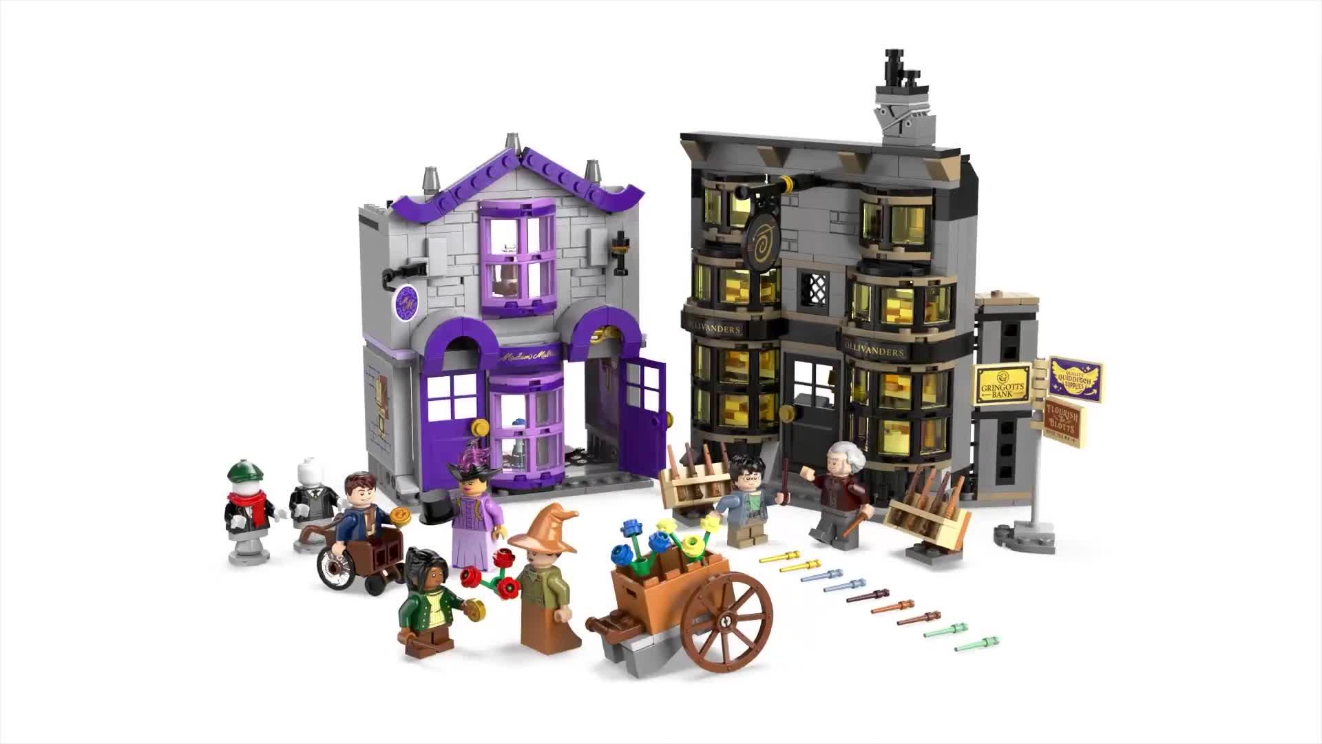 Image thumbnail 8 of 8 of LEGO Harry Potter Ollivanders &amp; Madam Malkin's Robes 76439