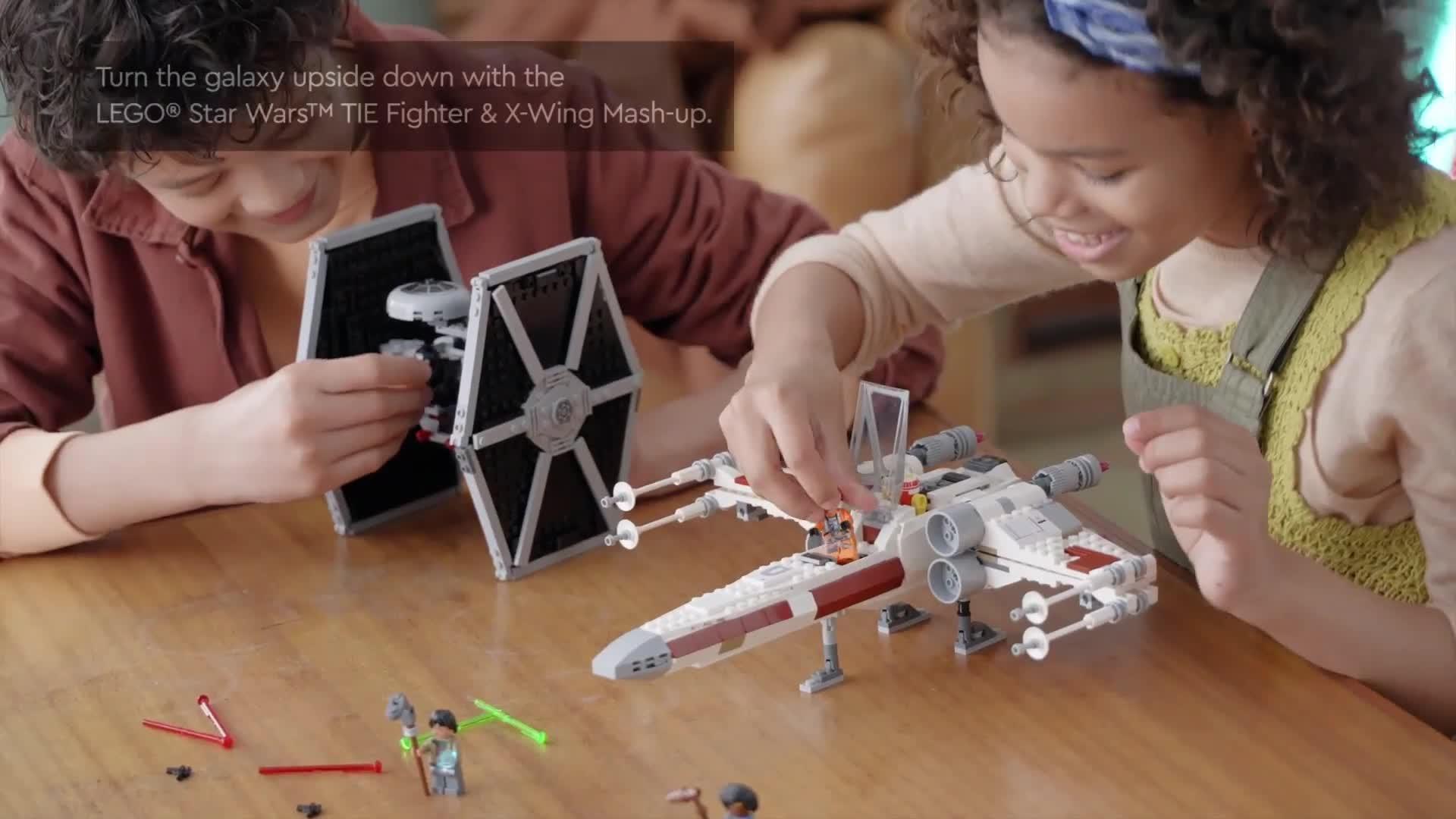 LEGO Star Wars TIE Fighter X-Wing Mash-up 75393 Very