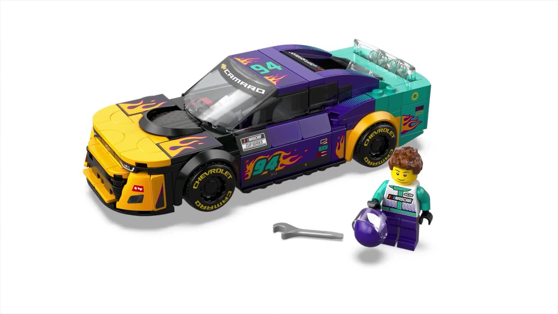 LEGO Speed Champions NASCAR Next Gen Chevrolet Camaro ZL1 76935 Very
