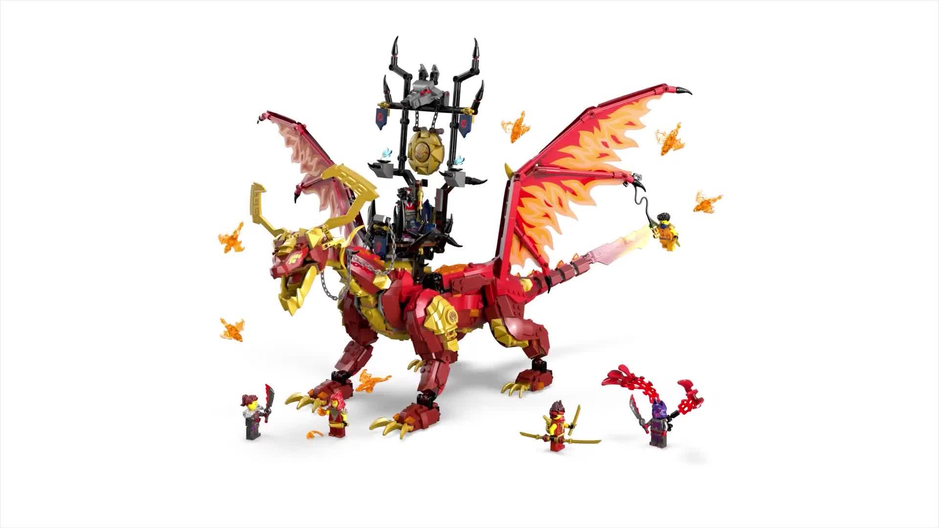 Image thumbnail 8 of 8 of LEGO Ninjago Source Dragon of Motion Ninja Toy 71822