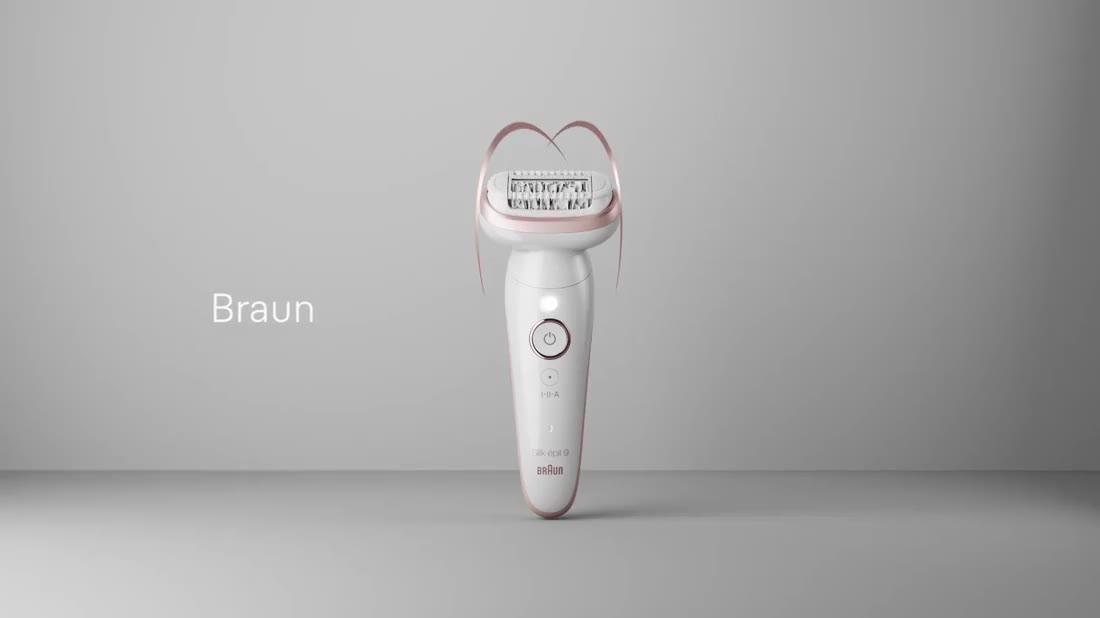 Image thumbnail 8 of 8 of Braun Silk-epil 9 With Lady Shaver Head &amp; Trimmer Comb, 9-030