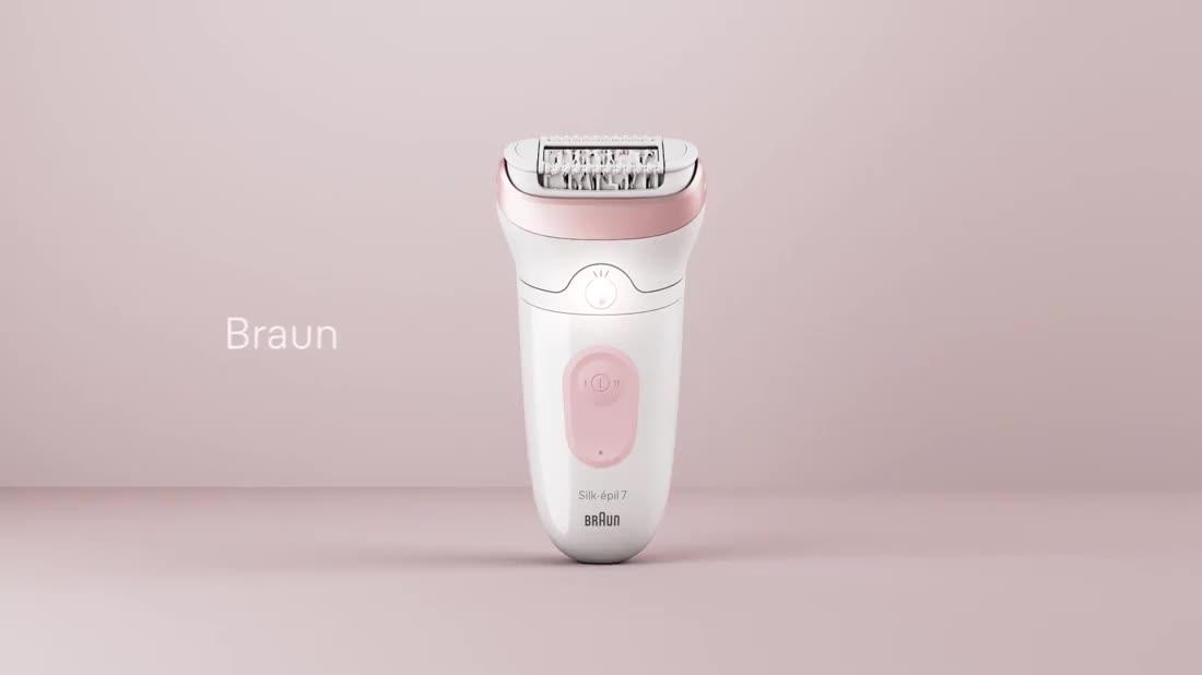 Image thumbnail 8 of 8 of Braun Silk-epil 7 Epilator With Lady Shaver Head &amp; Trimmer Comb, 7-030
