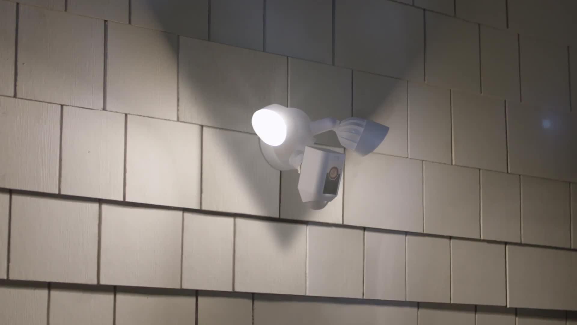 Image thumbnail 8 of 8 of RING Floodlight Cam Wired Plus Smart Security Camera