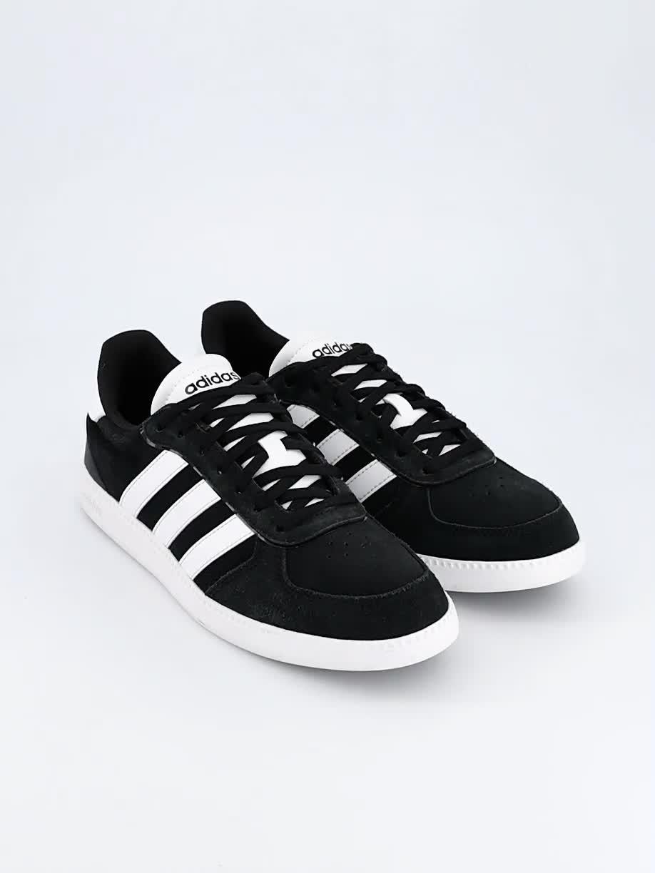 Image thumbnail 8 of 8 of adidas Sportswear Women's Breaknet Sleek Suede Trainer - Black/white