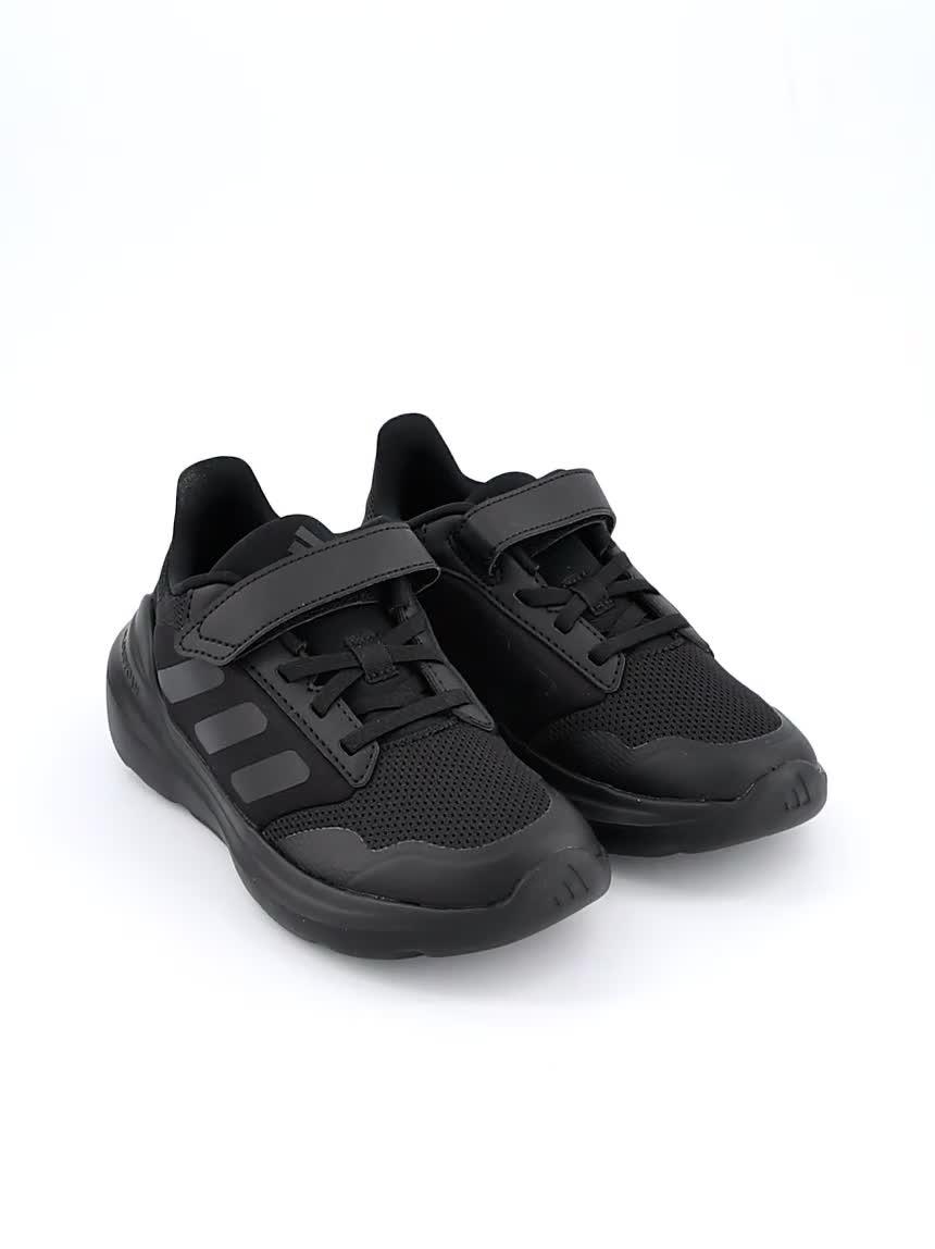 Image thumbnail 8 of 8 of adidas Sportswear Kid's Tensaur Run 30 Elasticated Trainers - Black/Black