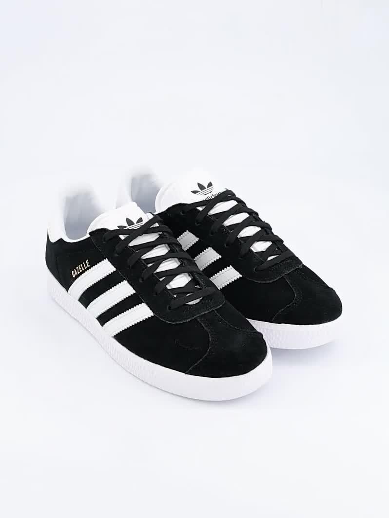Image thumbnail 7 of 7 of adidas Originals Older Unisex Gazelle Trainers - Black/White