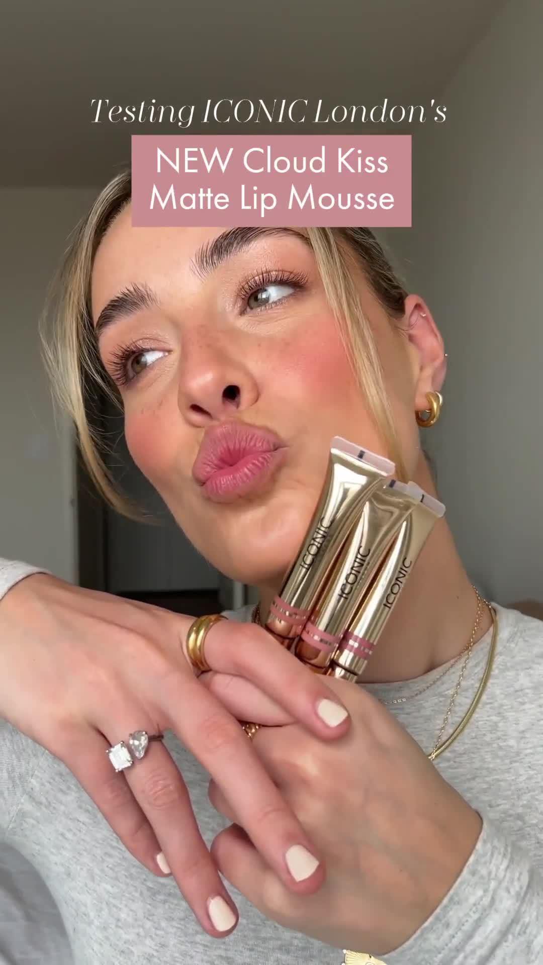 Image thumbnail 8 of 8 of Iconic London Cloud Kiss Matte Lip Mousse