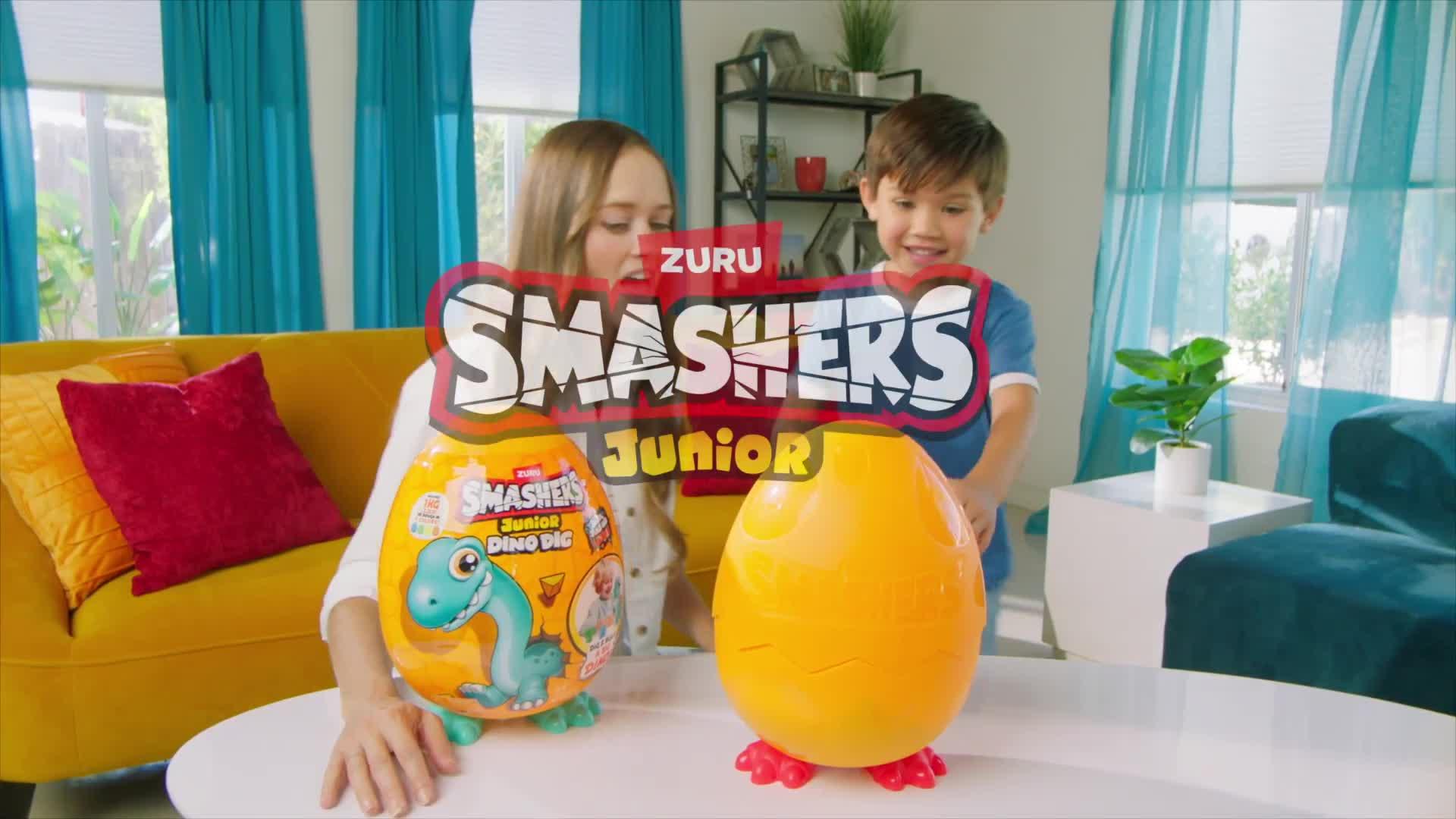 Image thumbnail 8 of 8 of Zuru Smashers Junior Dino Dig S1 Large Egg Assorted