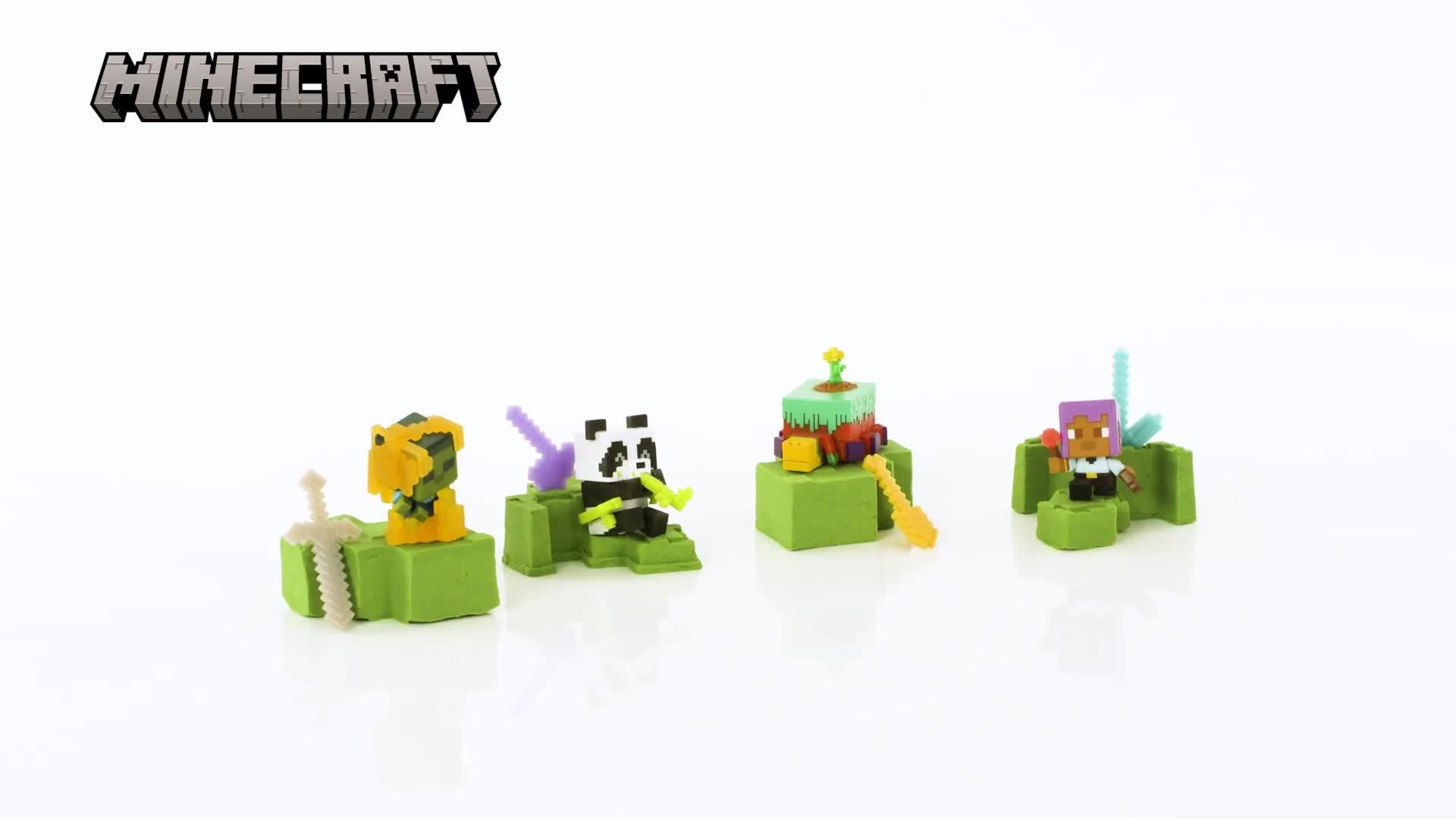Image thumbnail 7 of 7 of Minecraft Mini Mode Mining Action Figures Assortment