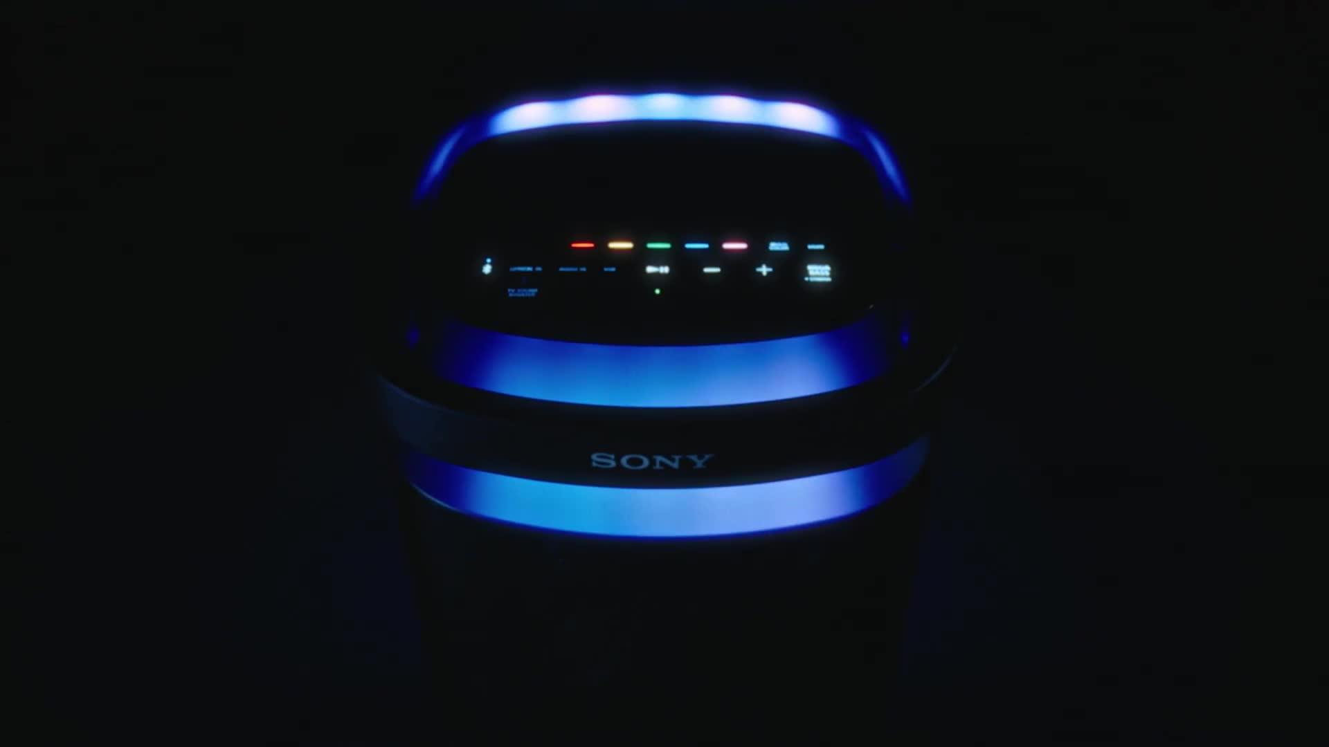 Image thumbnail 8 of 8 of Sony SRS-XV900 Bluetooth Megasound Party Speaker - Black