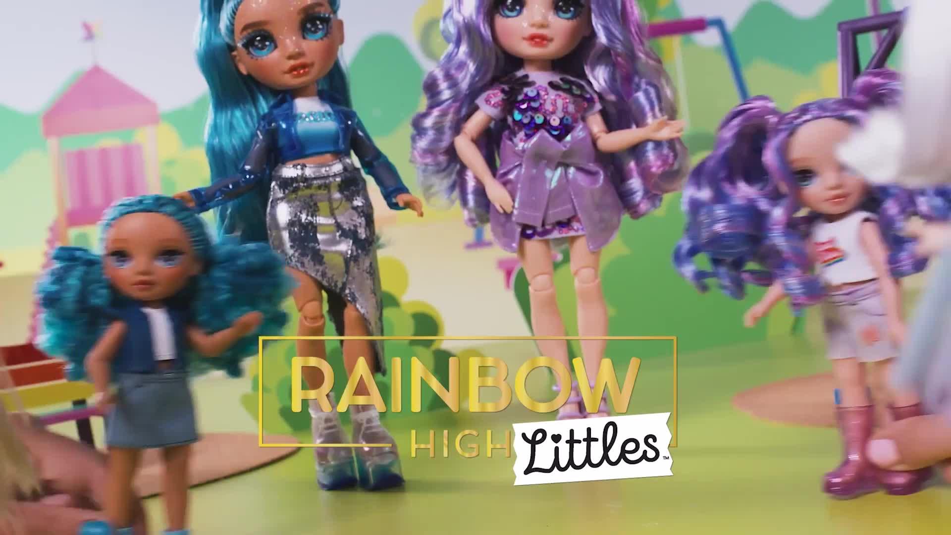 Image thumbnail 8 of 8 of Rainbow High Littles Dolls-Amethyst (Purple)