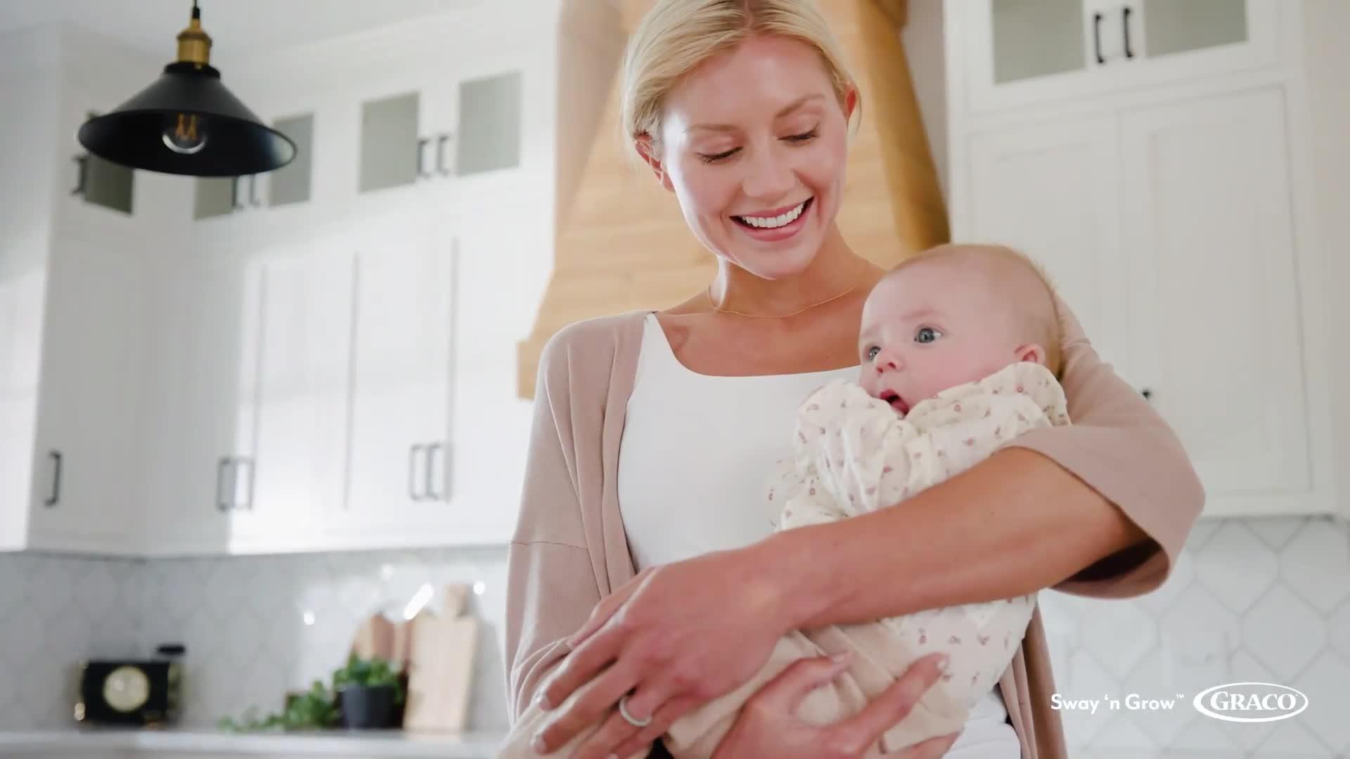 Image thumbnail 8 of 8 of Graco Sway n Grow Bluetooth Soother - Heather