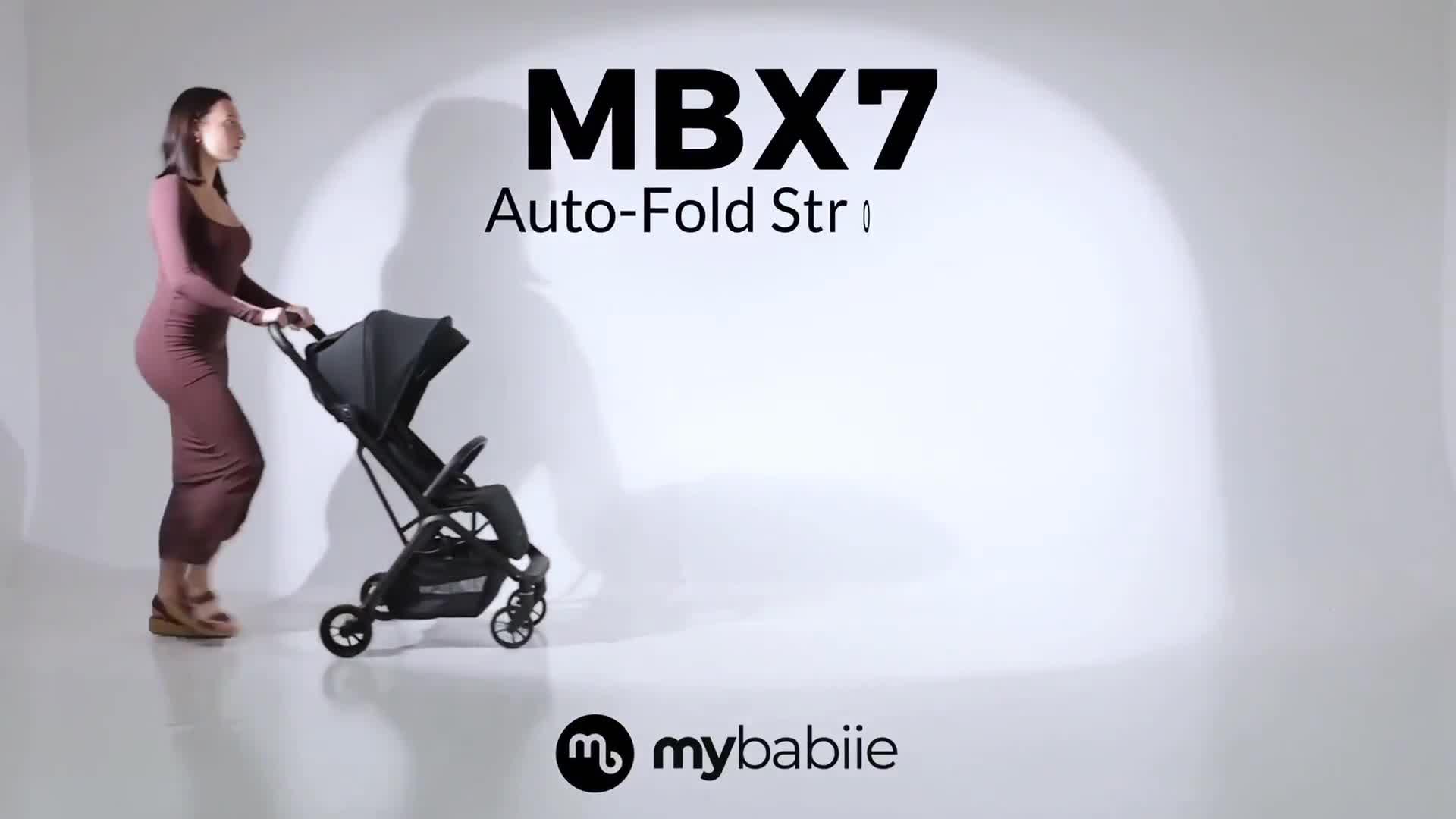 Image thumbnail 8 of 8 of My Babiie MBX7 Sage BF Compact Stroller