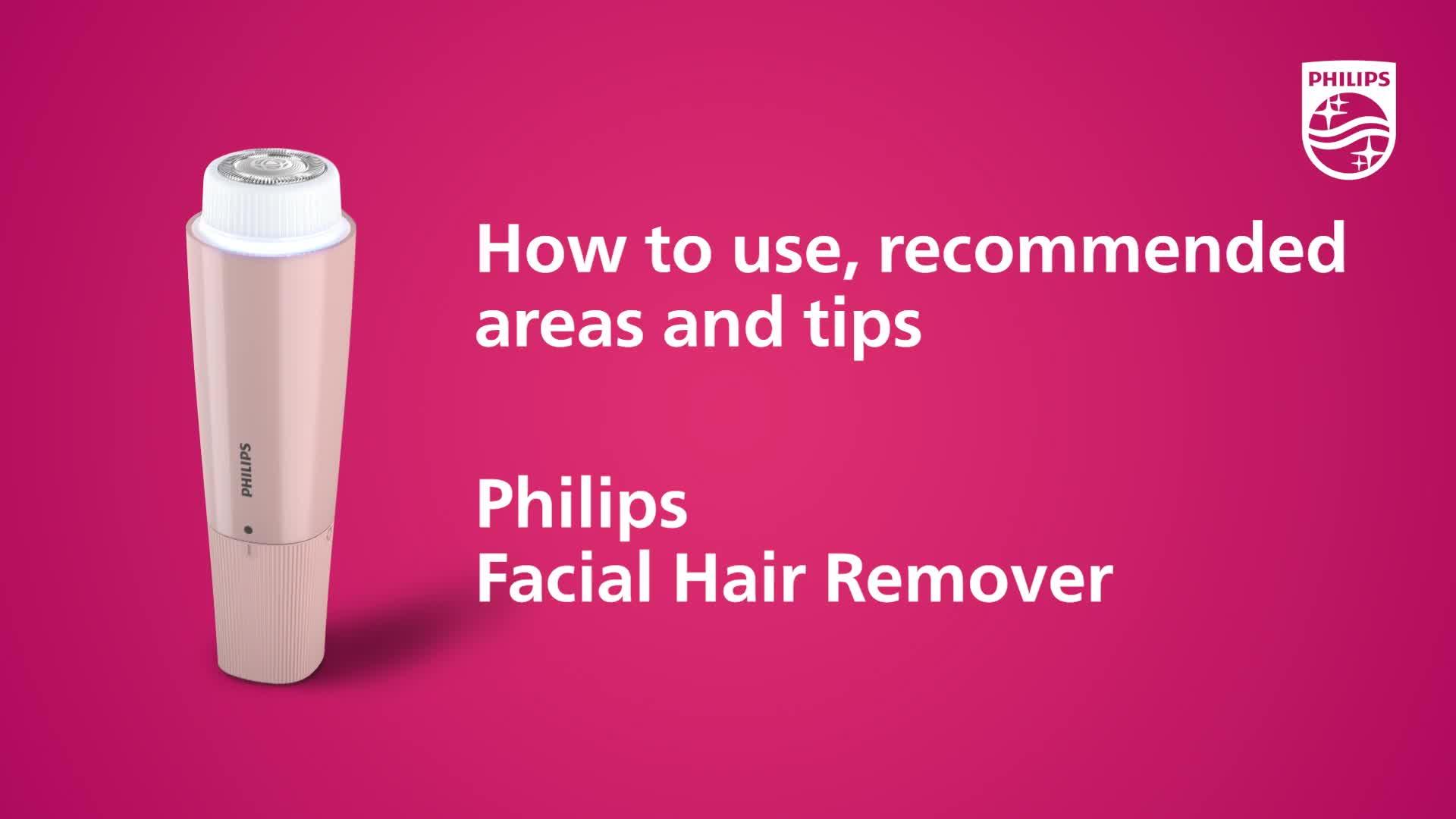 Image thumbnail 8 of 8 of Philips Facial Hair Remover 5000 Series for Women, BRR454/00