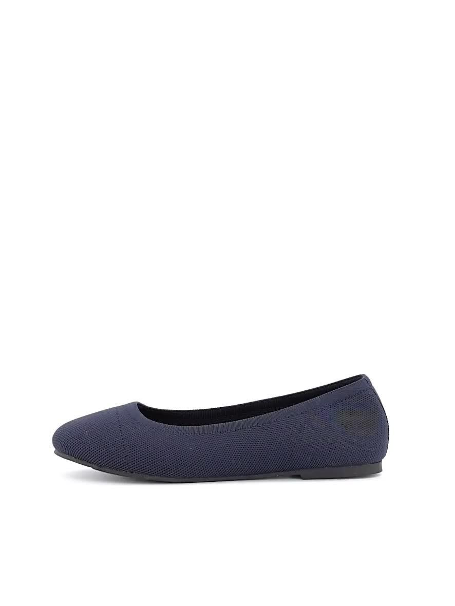 Image thumbnail 5 of 5 of V by Very Comfort Comfort Knitted&nbsp;Ballerina - Navy