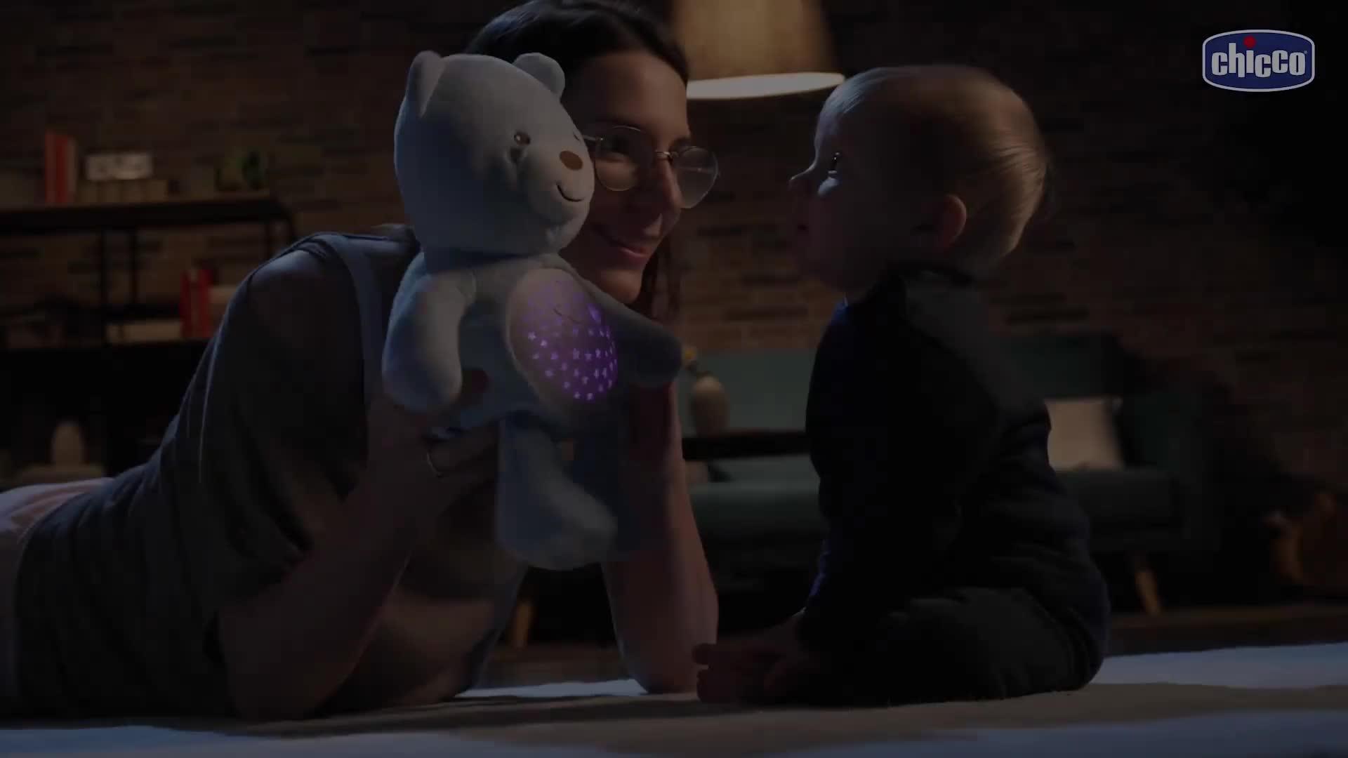 Image thumbnail 7 of 7 of Chicco First Dreams Baby Bear Plush Teddy Projector&nbsp;Bear