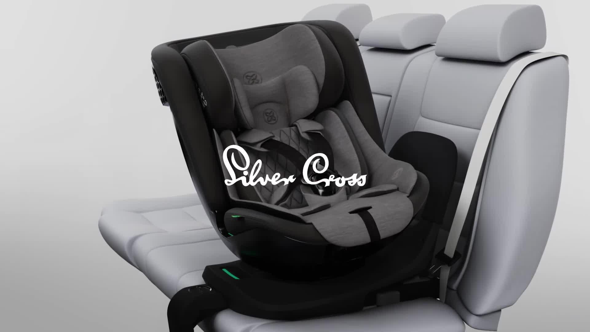 Image thumbnail 8 of 8 of Silver Cross Motion 2 All Size 360 Car Seat - Glacier