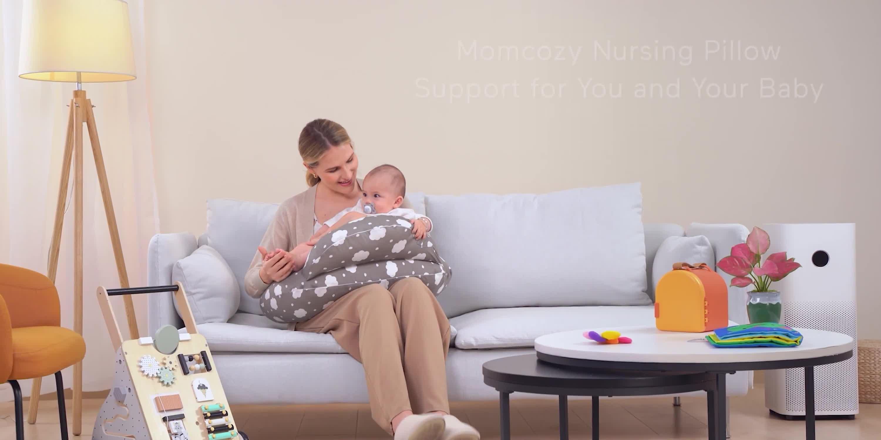 Image thumbnail 8 of 8 of Momcozy NP001-WG11NB-A Adjustable Nursing Pillow