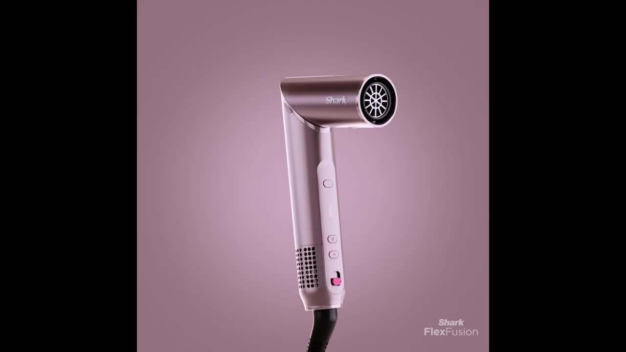 Image thumbnail 8 of 8 of Shark FlexFusion Straight 5-in-1 Air &amp; Ceramic Styler, Hair Dryer &amp; Straightener with Storage Case - Cosmic Blush -&nbsp;HD652SUK