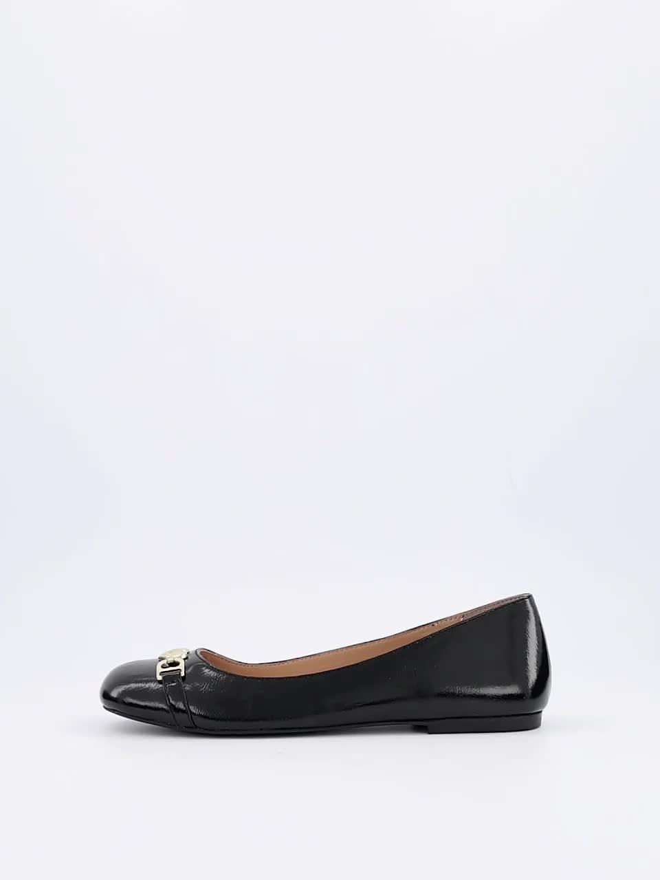 Image thumbnail 6 of 6 of LOVE MOSCHINO Chain Ballet Pumps - Black