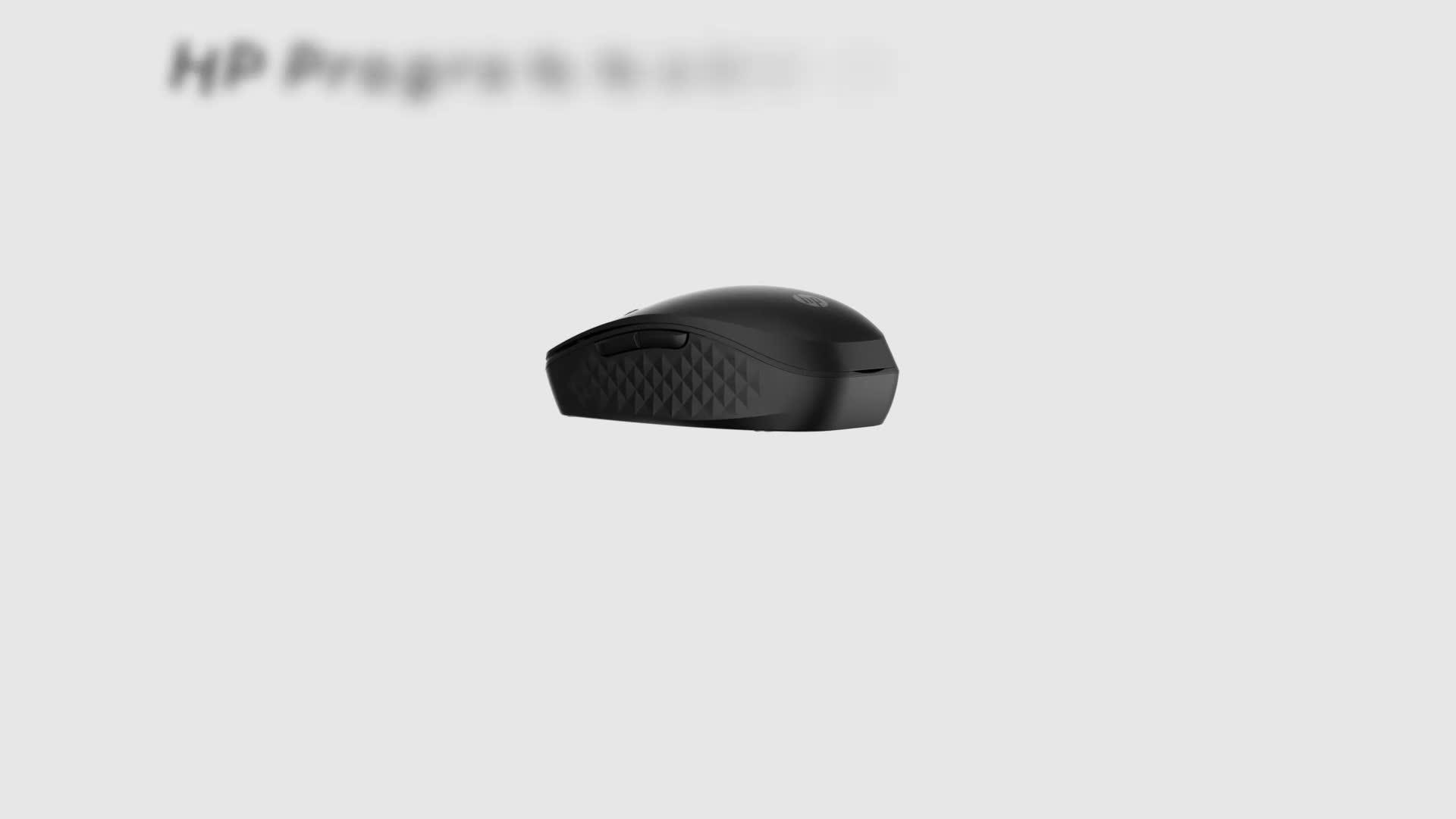 Image thumbnail 8 of 8 of HP 420 Programmable Wireless Mouse - 6 Programmable Buttons - Multi-Surface Sensor - &nbsp;Chrome | PC | Mac - Up to 24 Months Battery - &nbsp;Black